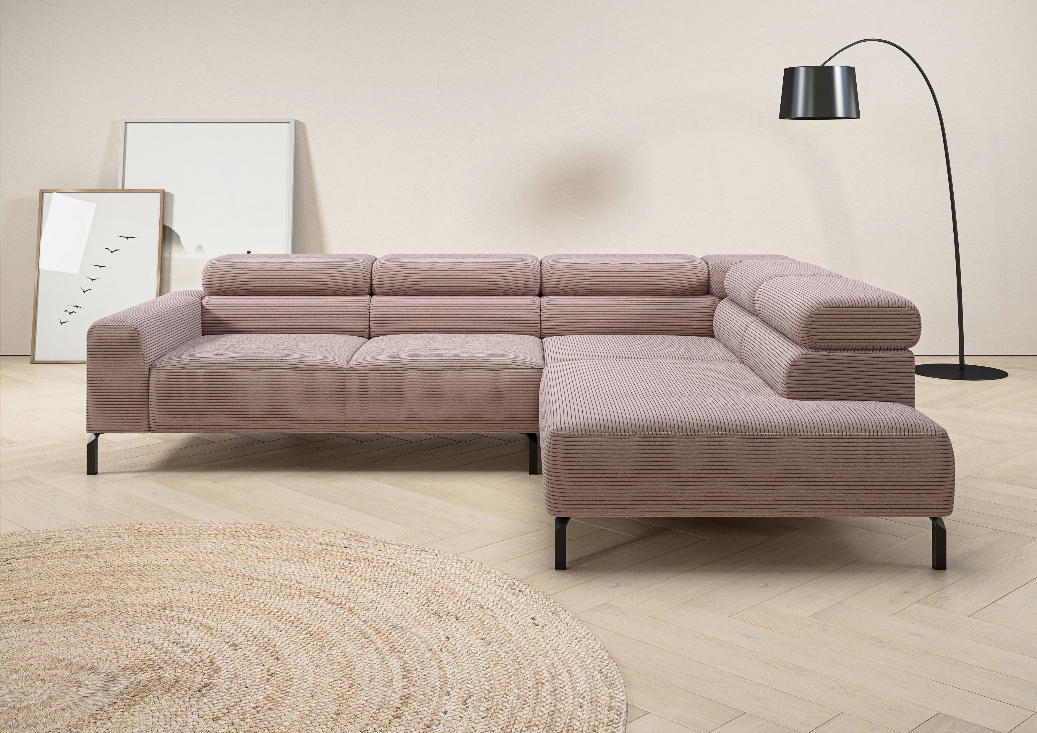 Places of Style Ecksofa Antonelli, L-Form, günstig online kaufen