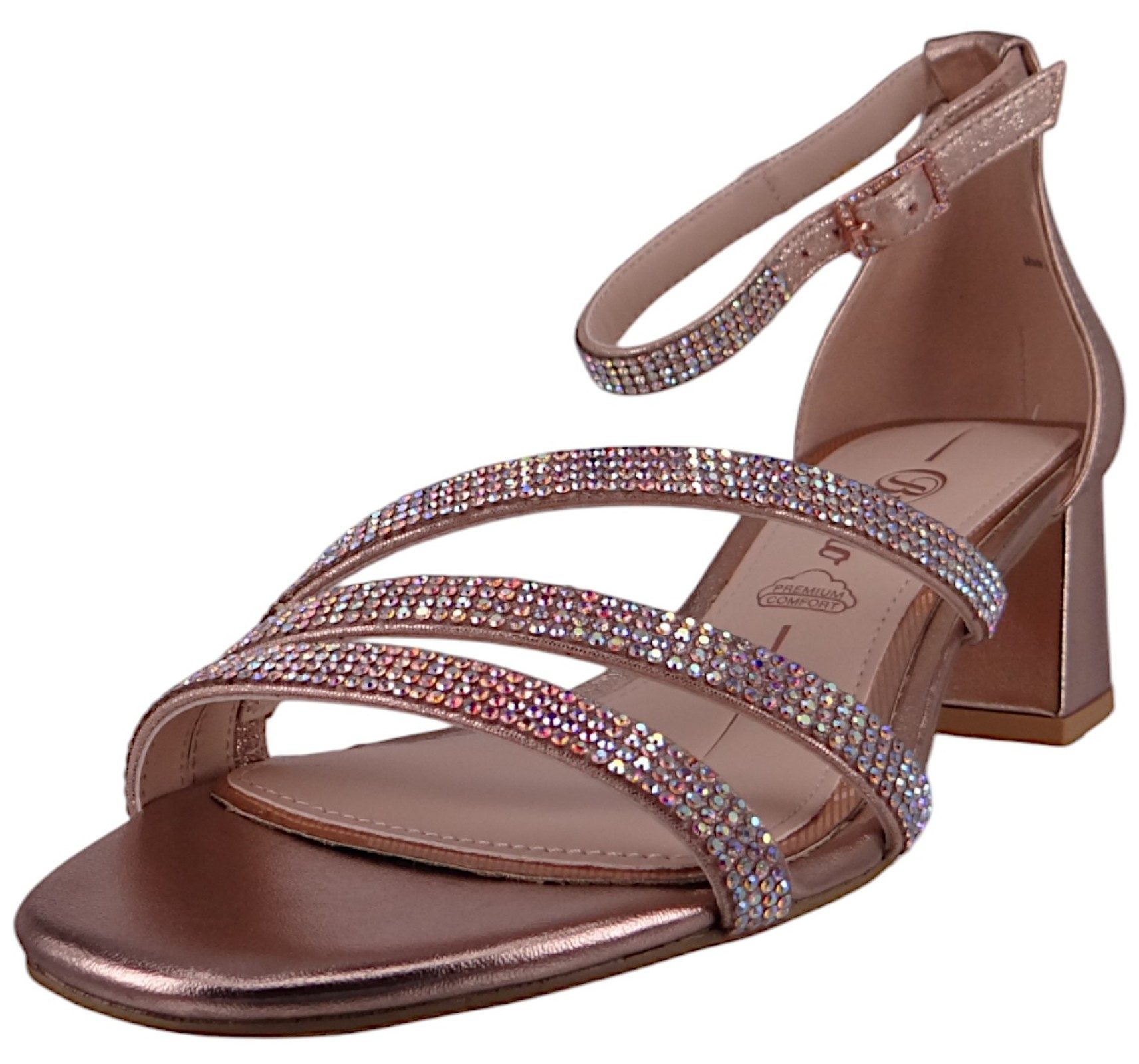Buffalo 1650018 Lilly Glam Vegan Rosegold Pumps