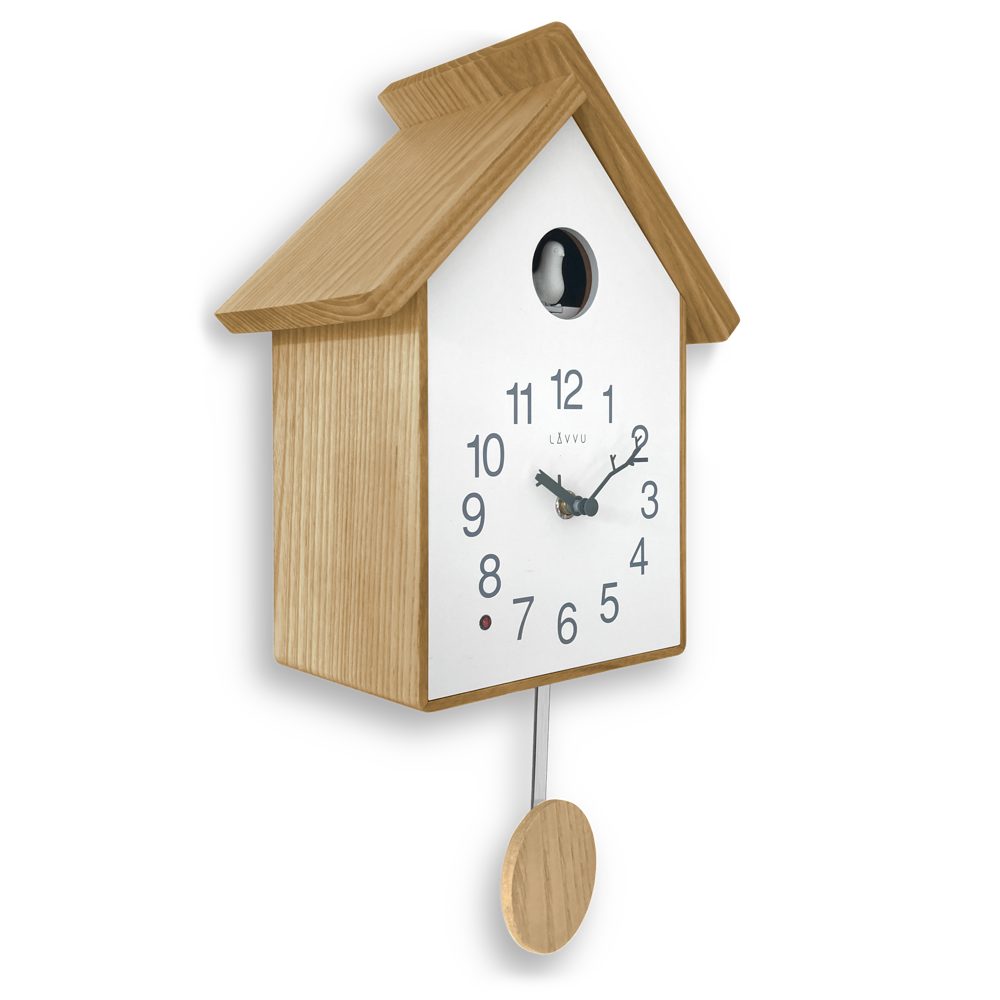 Clockvilla Hettich-Uhren Wanduhr Moderne Kuckucksuhr Holz günstig online kaufen