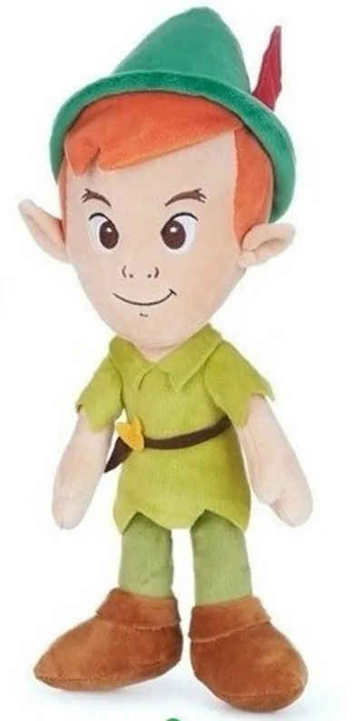 Tinisu Plüschfigur Peter Pan Kuscheltier Disney - 30 cm Stofftier weiches Plüschtier