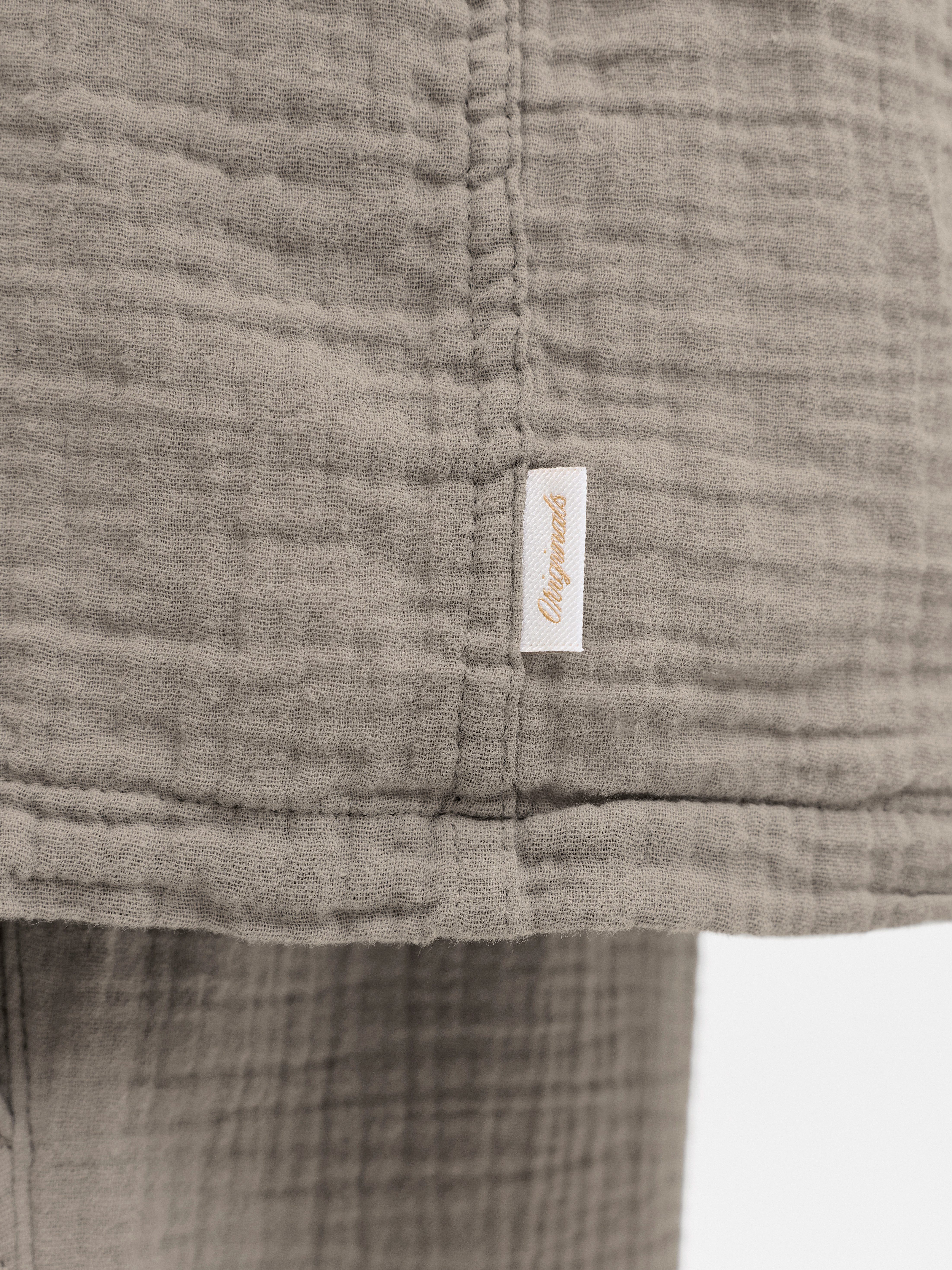 Jack & Jones Kurzarmhemd JORNANTUCKET DOUBLE CLOTH SHIRT SS EA26