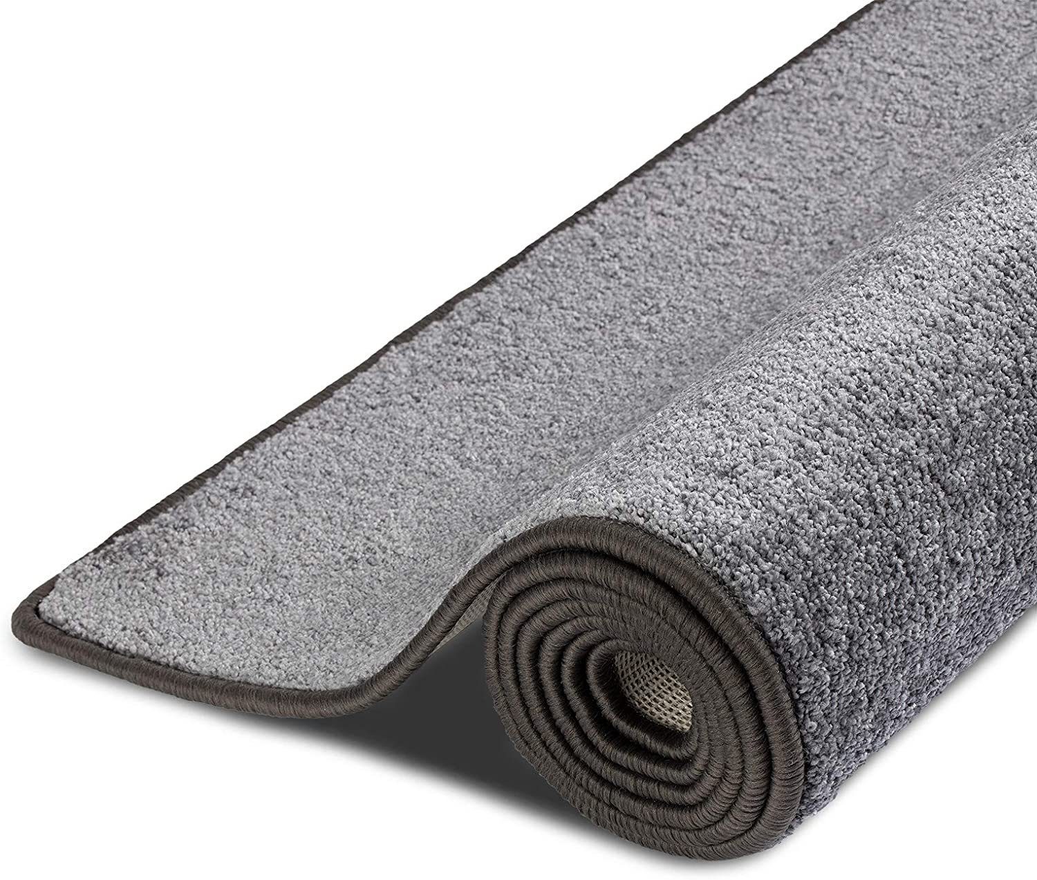 Floordirekt Hochflor-Bettumrandung Sundae, 6 Farben & 3 Größen, Teppichläufer, ideal im Schlafzimmer, Höhe 13.5 mm, (3-tlg), Velours