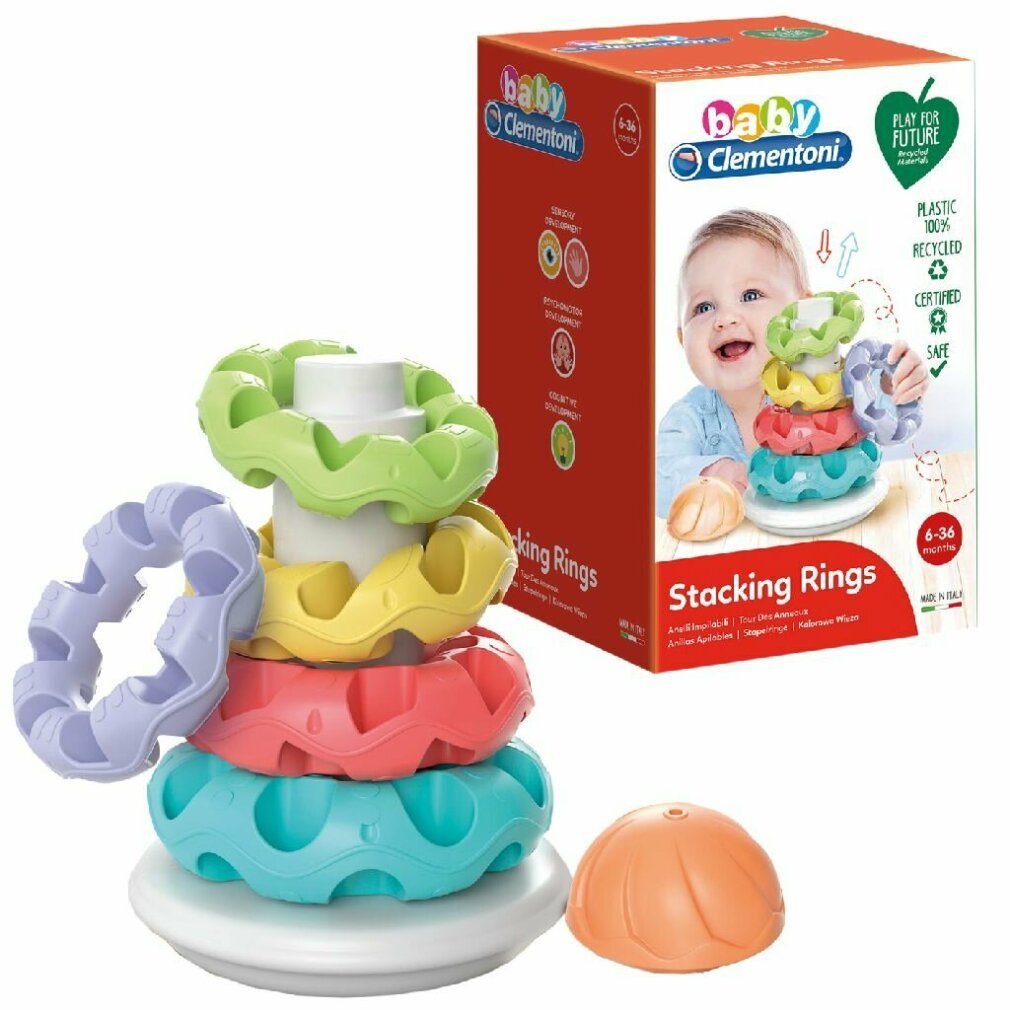 Clementoni® Stapelspielzeug Clementoni Baby Stapelringe