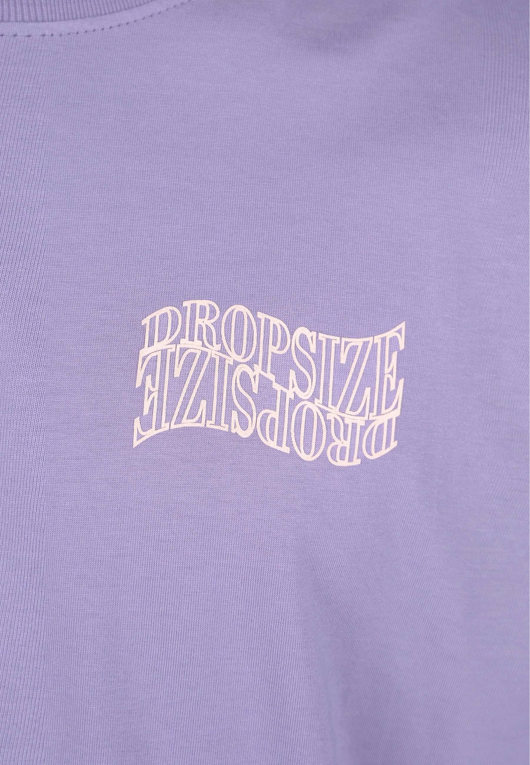 Dropsize T-Shirt Dropsize HEAVY OVERSIZE MIRRORED LOGO T-SHIRT (1-tlg)