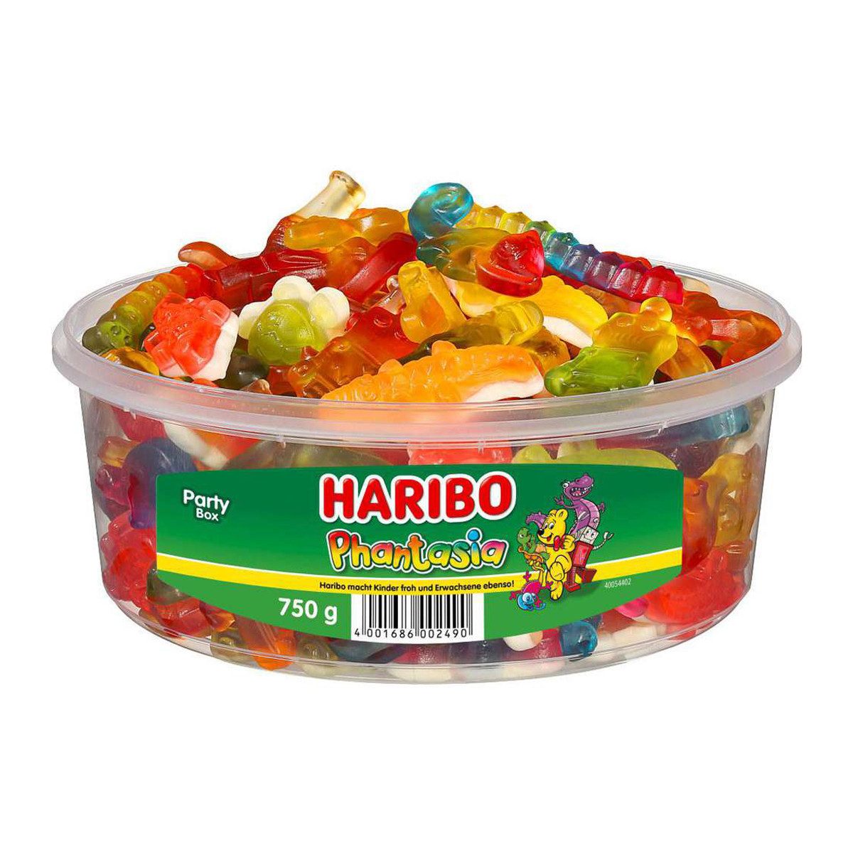 HARIBO Süßigkeit, Haribo Phantasia Fruchtgummi und Schaumzucker bunte Mischung 750g