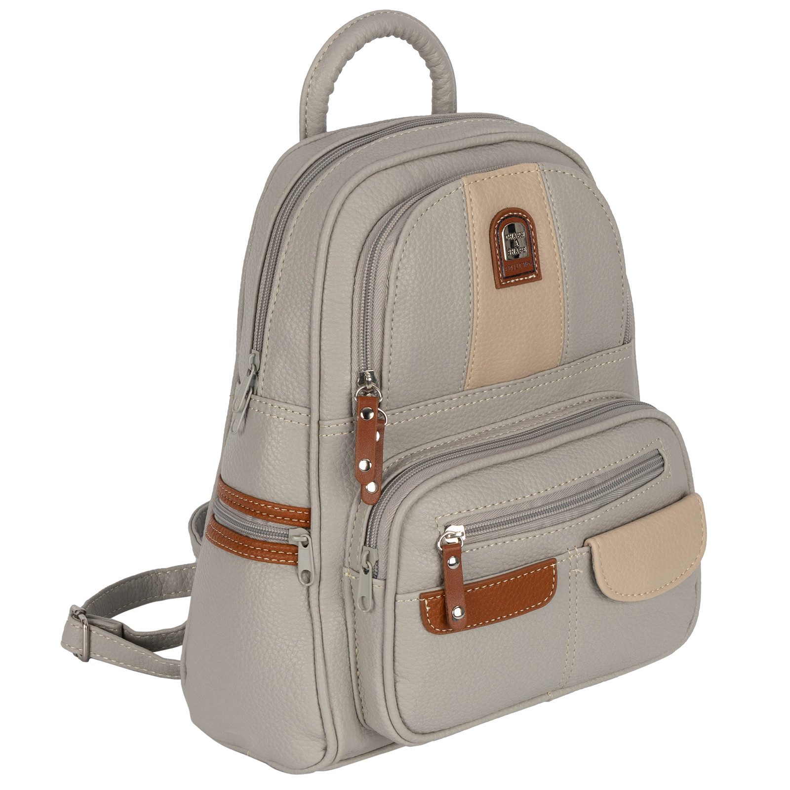 EAAKIE Rucksack Cityrucksack Damenrucksack Tagesrucksack Stadt Rucksack Bagpack, als Schultertasche, Umhängetasche tragbar