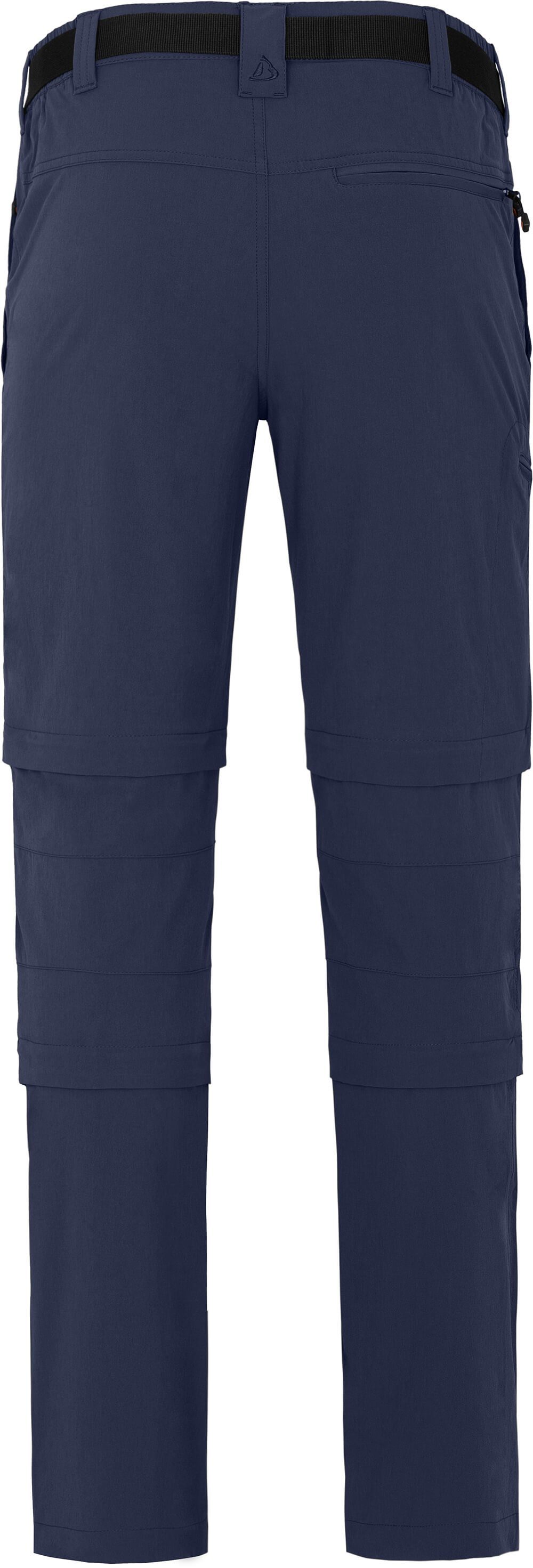 OSSA pflegeleicht, Bergson Zipp-Off peacoat Doppel Wanderhose, Zip-off-Hose Langgrößen, blau vielseitig, Herren