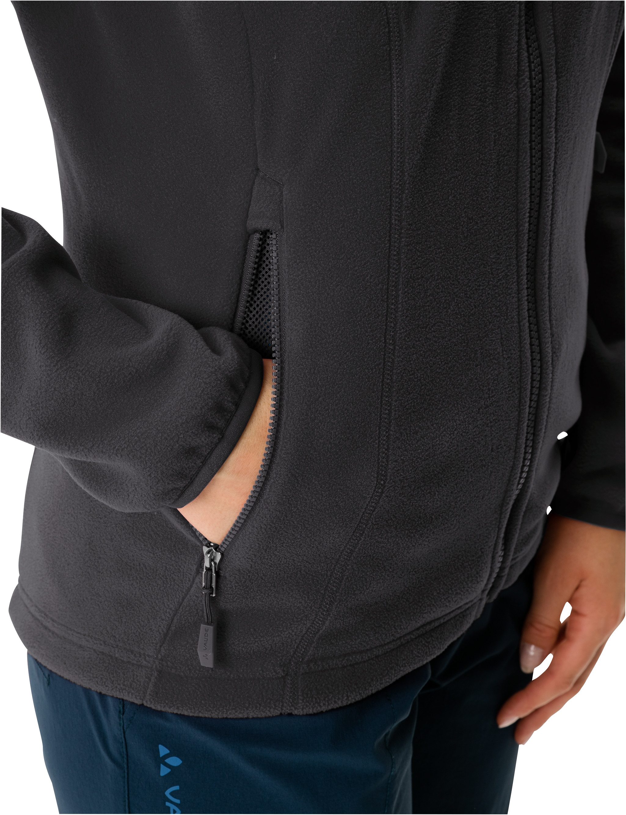 VAUDE Fleecepullover WOMEN'S ROSEMOOR FLEECE JACKET II hochschließender Kragen, mit Reißverschluss – Bild 4 von 5
