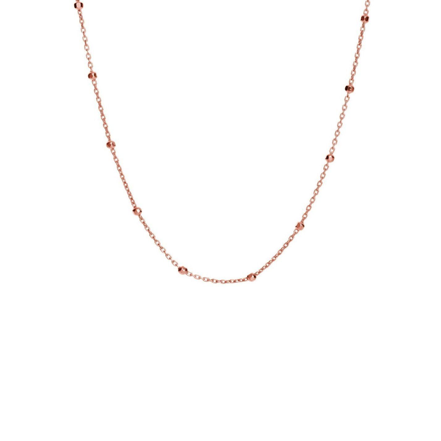 iz-el Silberkette Kette Rosegold Kugelkette - günstig online kaufen