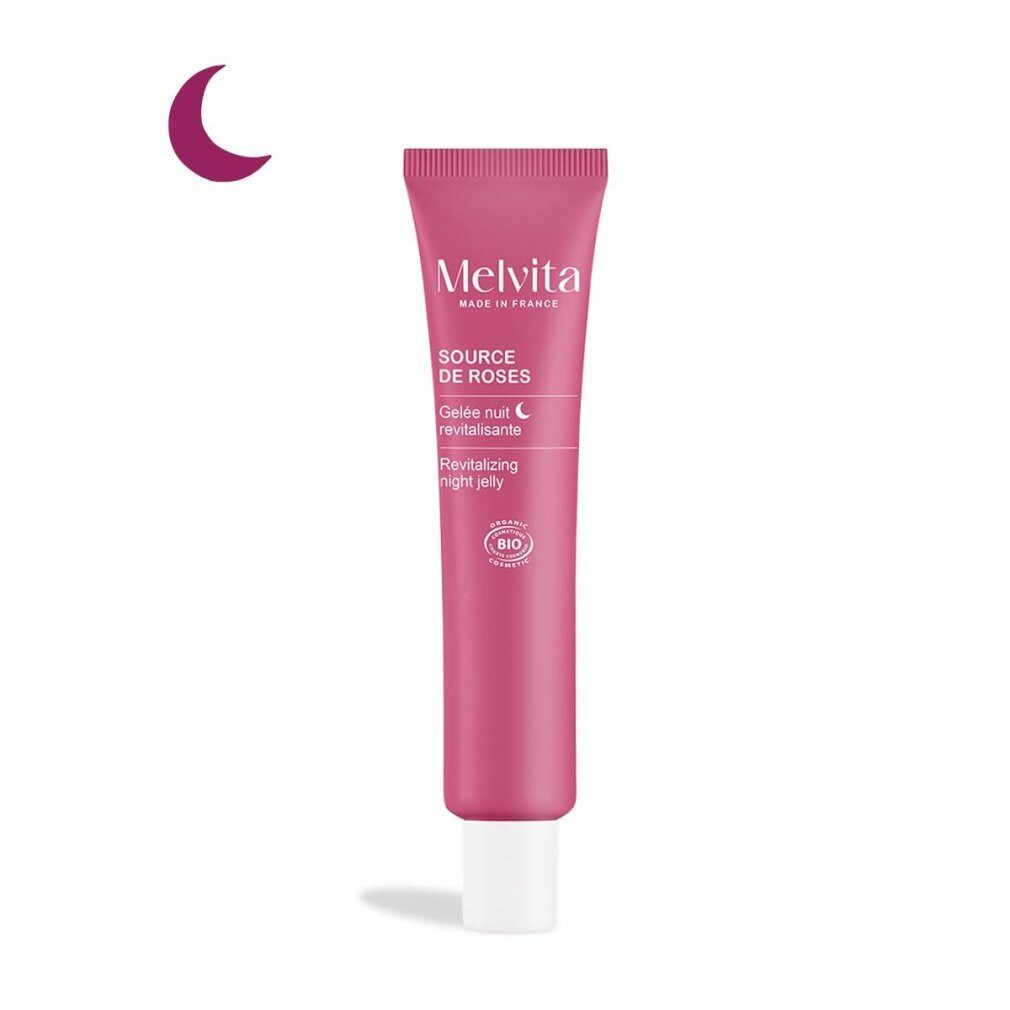 Melvita Körperpflegemittel SOURCE DE ROSES revitalisierendes Nachtgel 40 ml