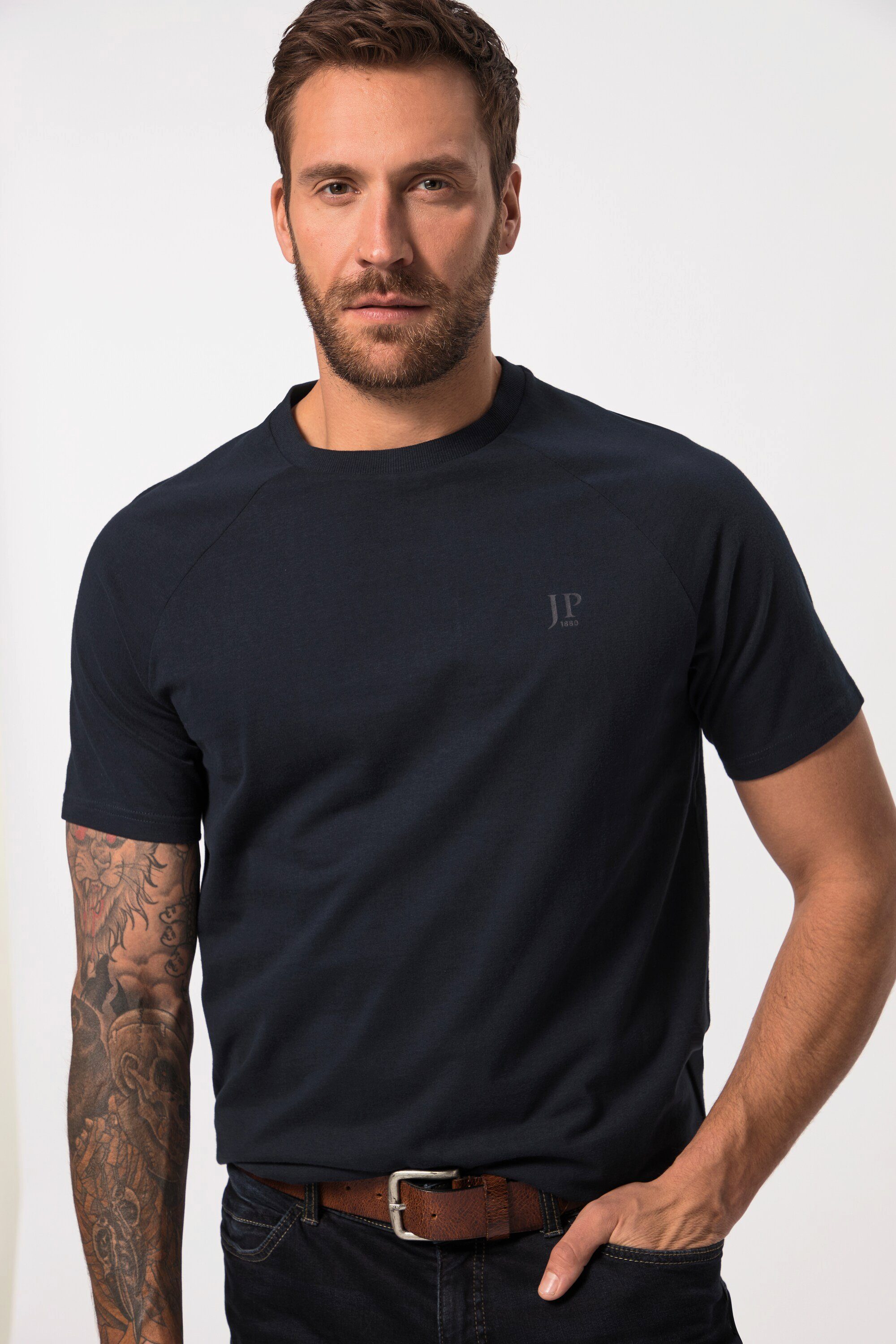 JP1880 T-Shirt T-Shirt Basic Halbarm Rundhals günstig online kaufen