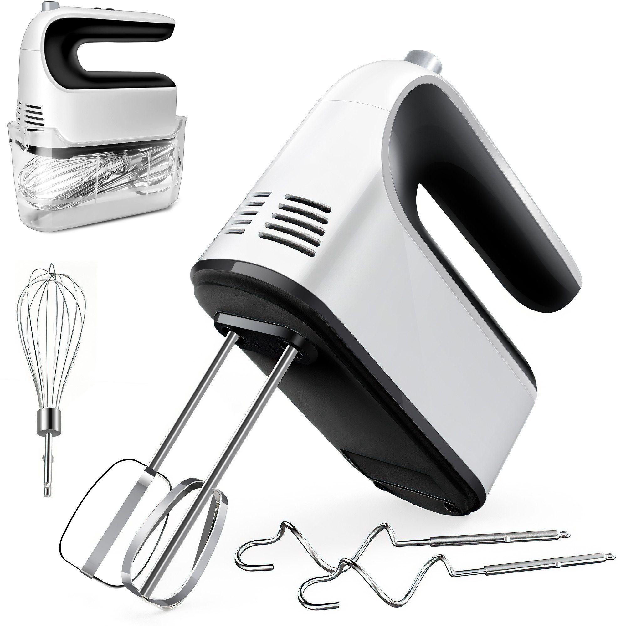 Handmixer Handmixer Elektrisch Handrührgerät 5 Stufen Plus Turbo Kein Spritzen