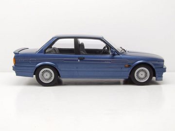 KK Scale Modellauto BMW Alpina B6 3.5 E30 1988 blau metallic Modellauto 1:18 KK Scale, Maßstab 1:18