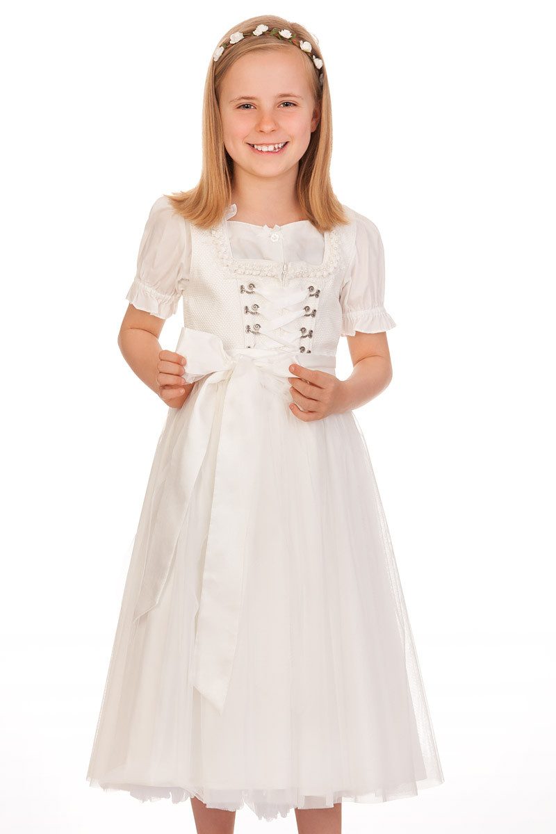 KRÜGER KIDS Дирндль Kinderdirndl 3tlg. - JOANA - ecru