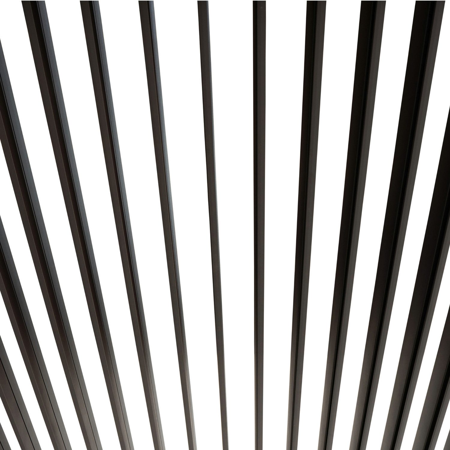Leco Pergola "DELUXE", (ohne Rollos und Lamellenwände, mit Lamellendach), aus pulverbeschichteten Aluminium