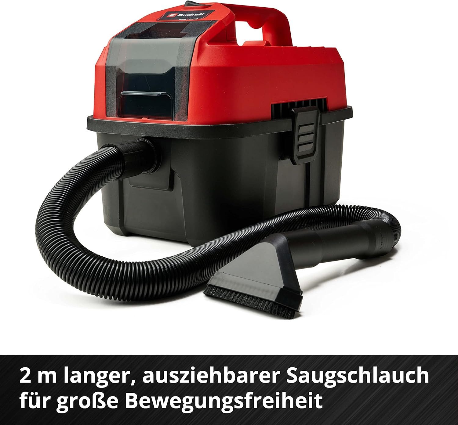 Einhell Nass-Trocken-Sauger Nass-Trockensauger TE-VC 18/10 Li Akku 2.5 Ah, Ladegerär, Zubehör
