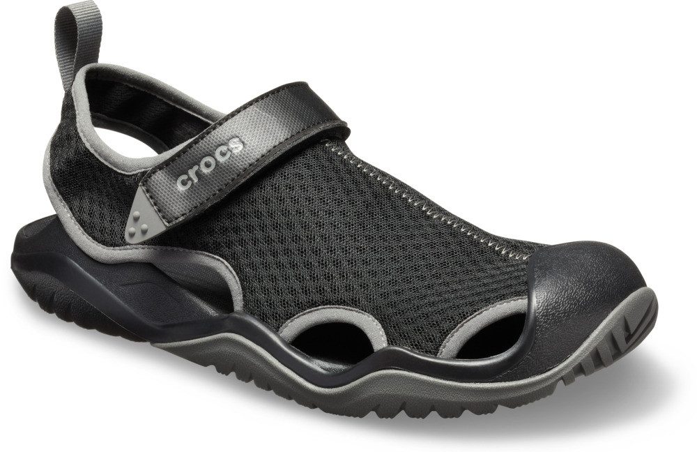 Crocs Swiftwater Mesh Deck Sandal Sandale Badesandale, Sommerschuh mit Klet günstig online kaufen