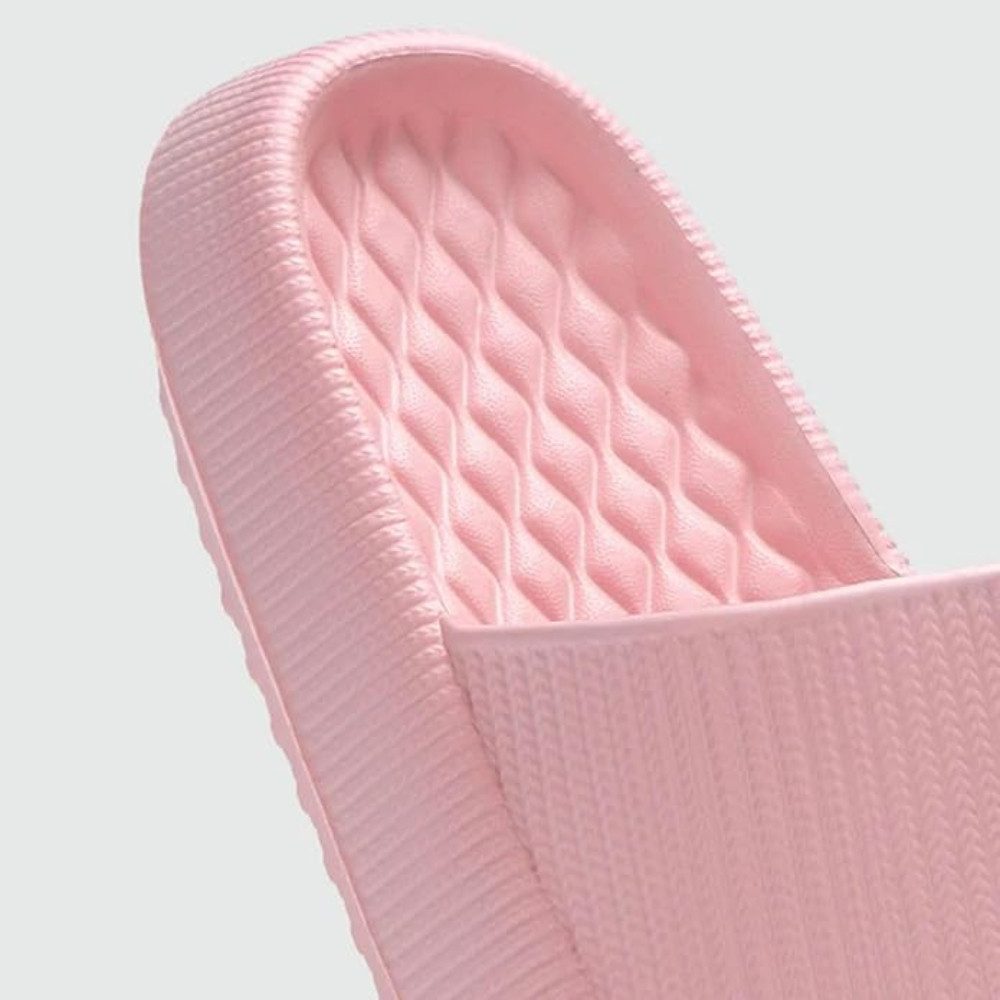 Blusmart 4 cm dicke EVA-Badepantolette Badepantolette (Hohe Elastizität und Komfort, Geeignet für den Heim- und Strandgebrauch) Unisex