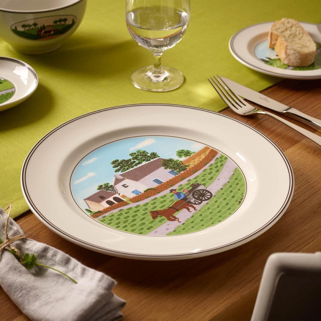 Villeroy & Boch Speiseteller Design Naif Speiseteller Kollektion ø 27 cm, (6 St)