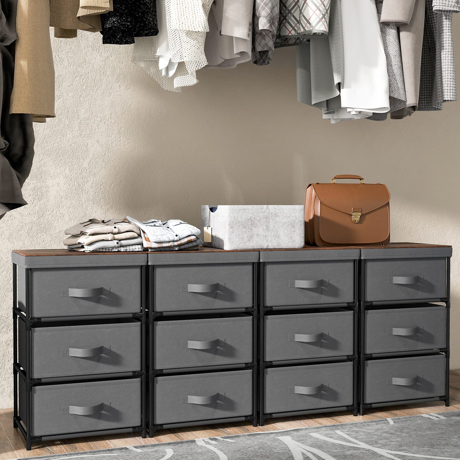 COSTWAY Nachttisch (2-St) günstig online kaufen