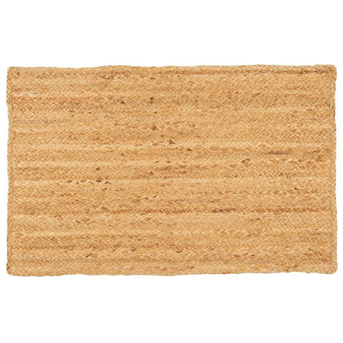Ib Laursen Fußmatte aus Jute, geflochten, langlebig, 80 x 50 cm robust