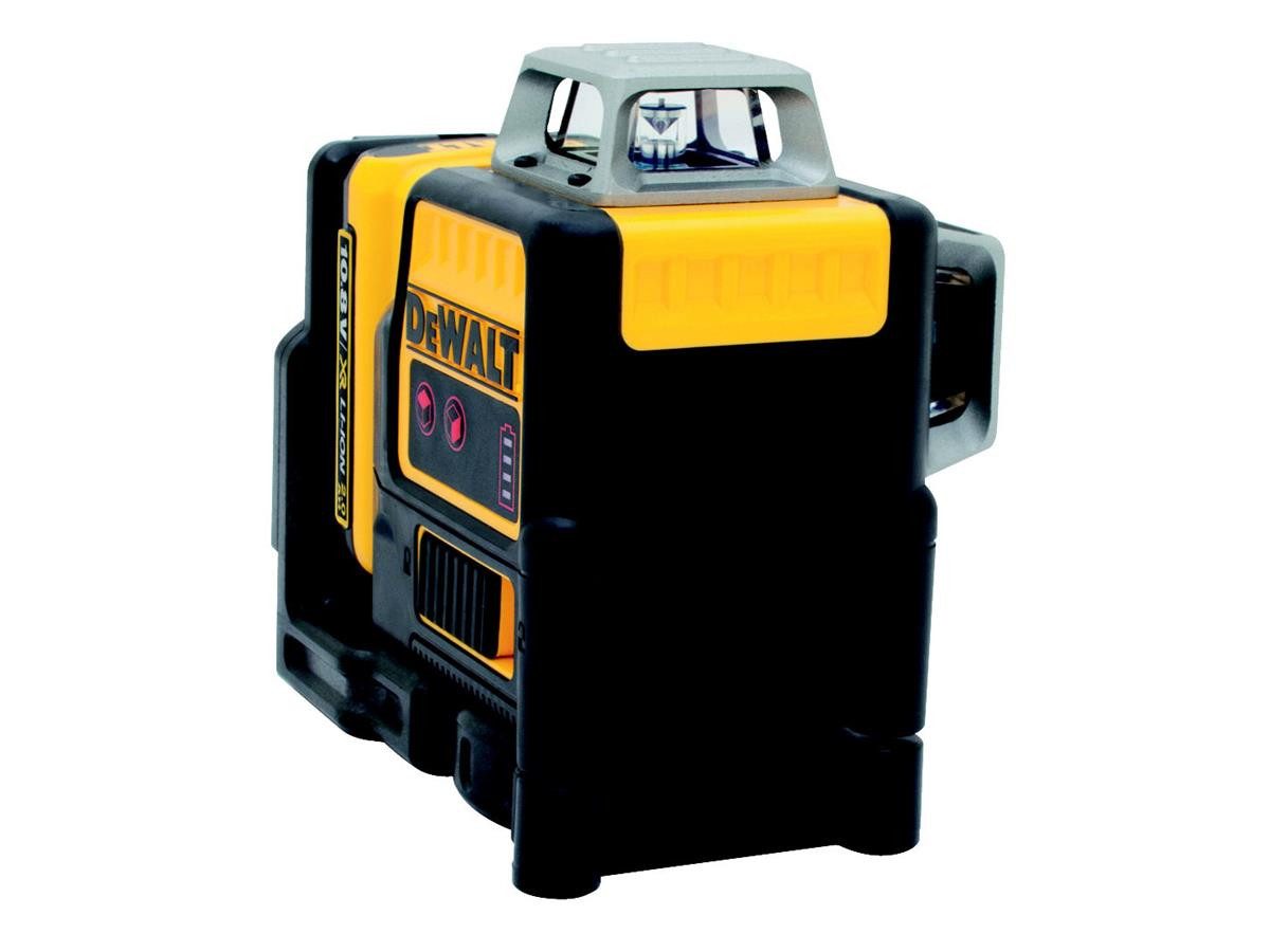 DeWalt Linienlaser 2x360Grad, rot, 10,8 V/2Ah, (Set), inkl. Akku und Ladegerät, im Transportkoffer