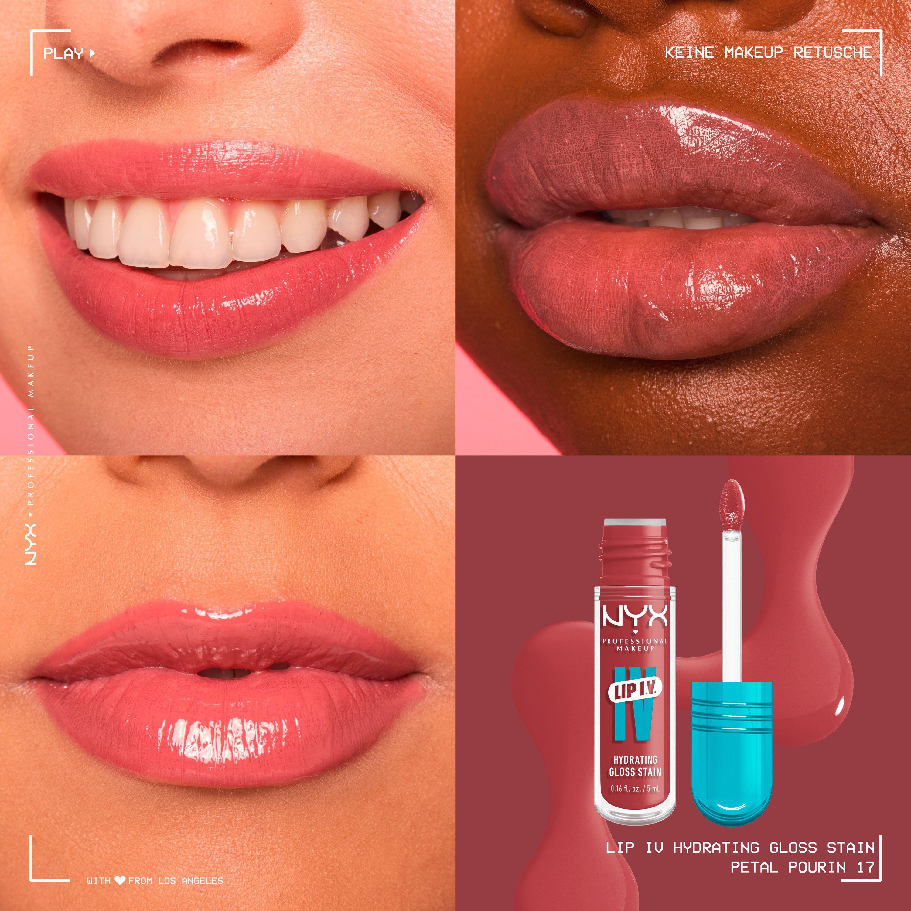 NYX PROFESSIONAL MAKEUP Lipgloss LIP IV GLOSS SERUM, gibt den Lippen einen unwiderstehlichen Wet-Look – Bild 4 von 5