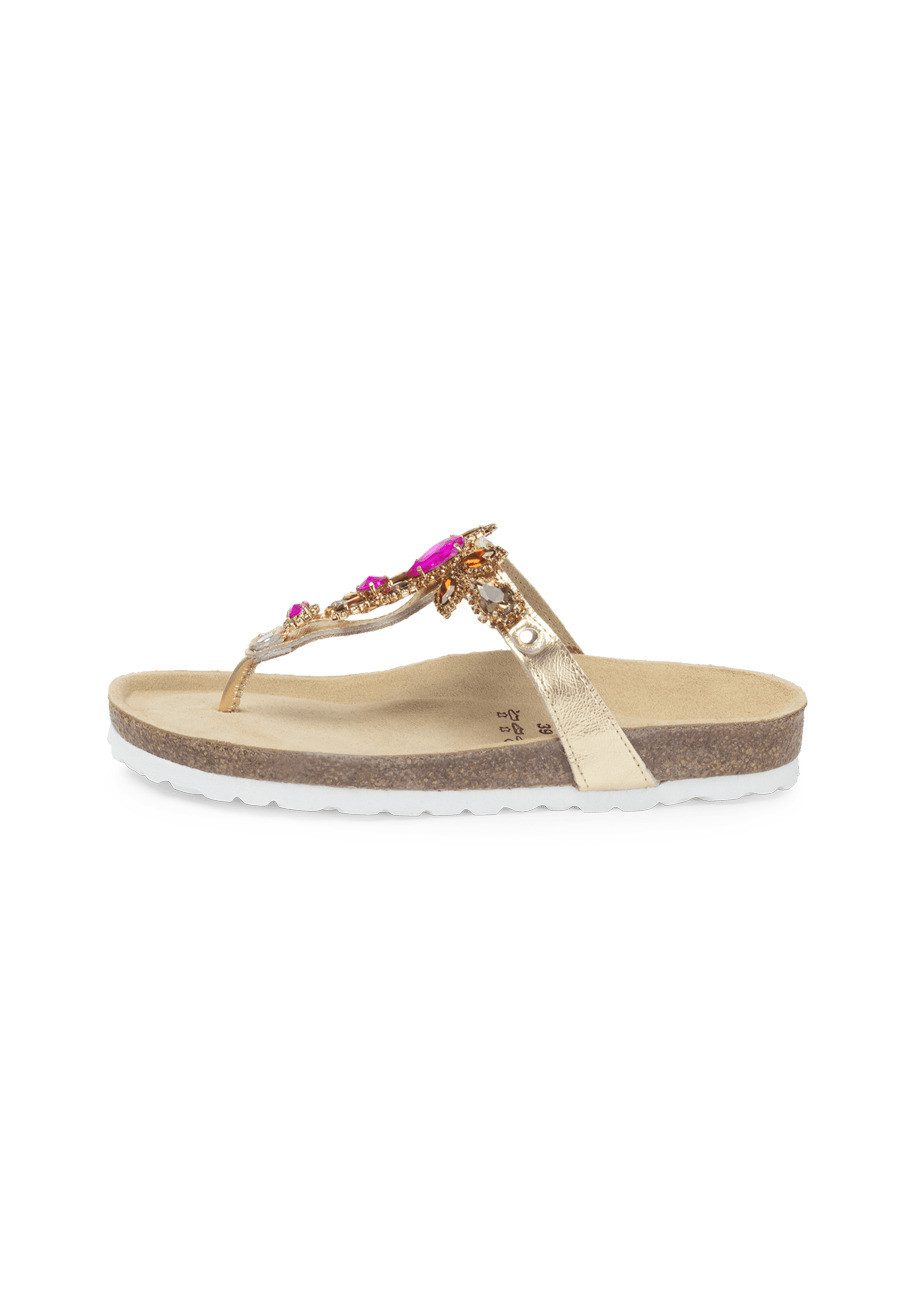 vitaform Damenschuhe Zehensteg Nappaleder Zehentrenner günstig online kaufen