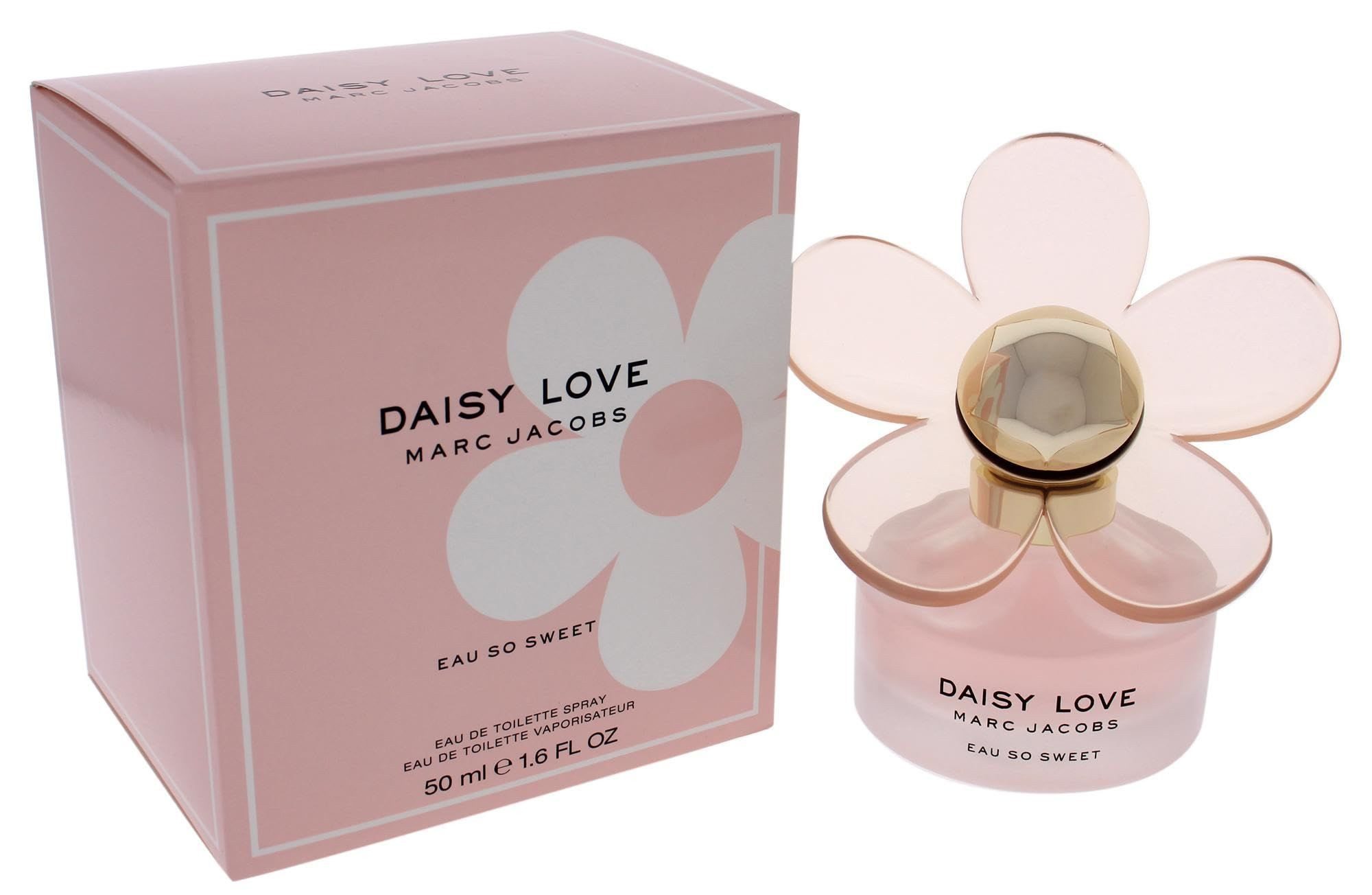 MARC JACOBS Eau de Toilette Daisy Love Eau So Sweet EDT Damen Spray, Fruchtig-blumiger Duft mit Himbeere, Jasmin, Gänseblümchen und Moschus