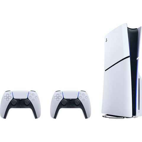 PlayStation 5 Disk Edition (Slim) inkl. zweitem DualSense Wireless-Controller