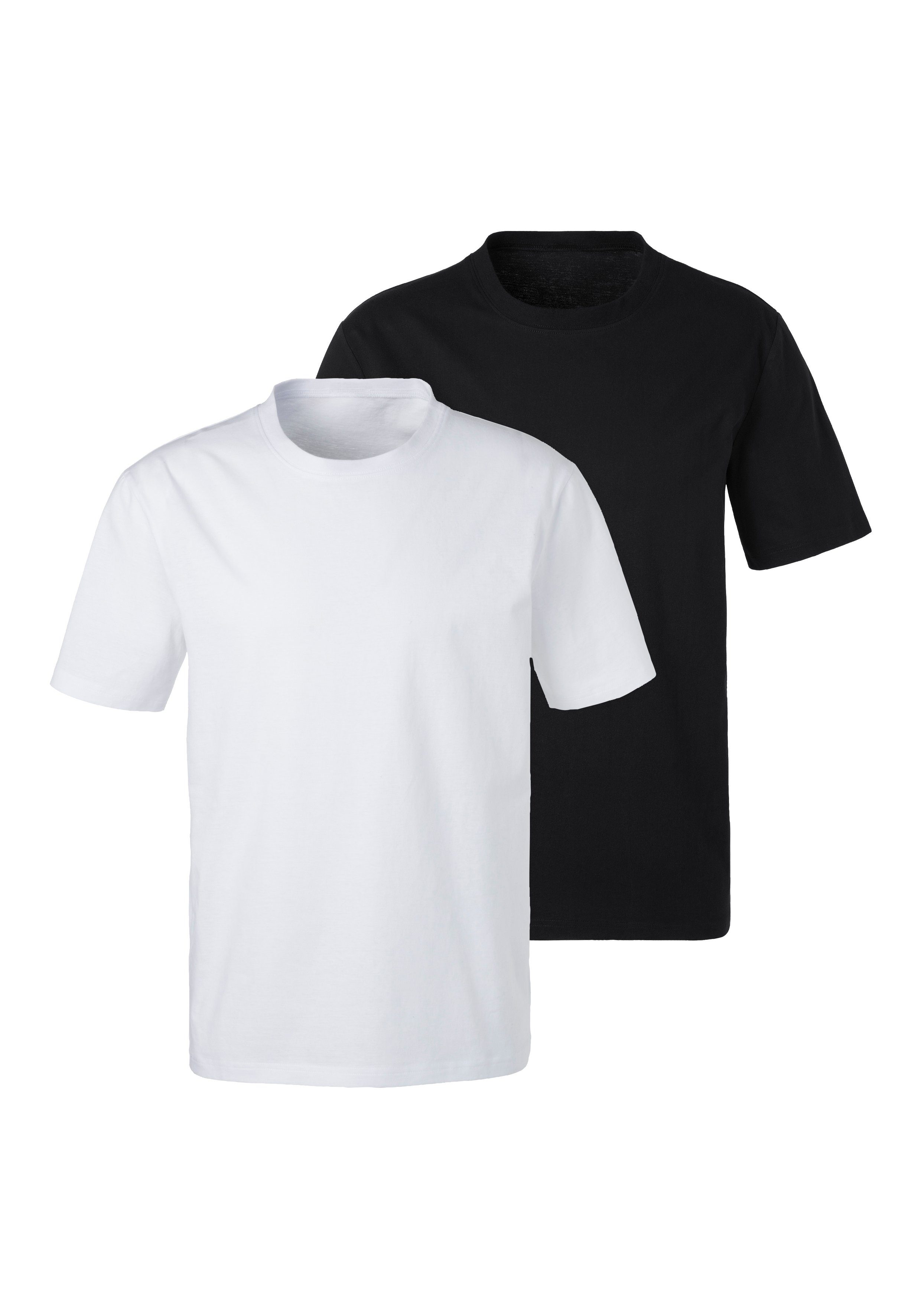 Bench. Loungewear T-Shirt (2er-Pack) Basic in uni günstig online kaufen