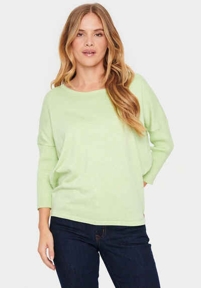 Saint Tropez Rundhalspullover A2561, MilaSZ R-Neck Pullover