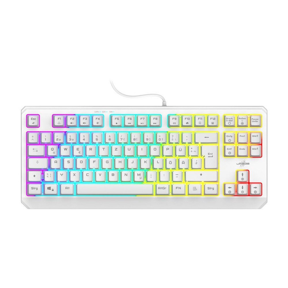 uRage uRage Exodus 220 TKL Gaming Tastatur weiss - Zubehör Tastatur (Gaming geeignet)