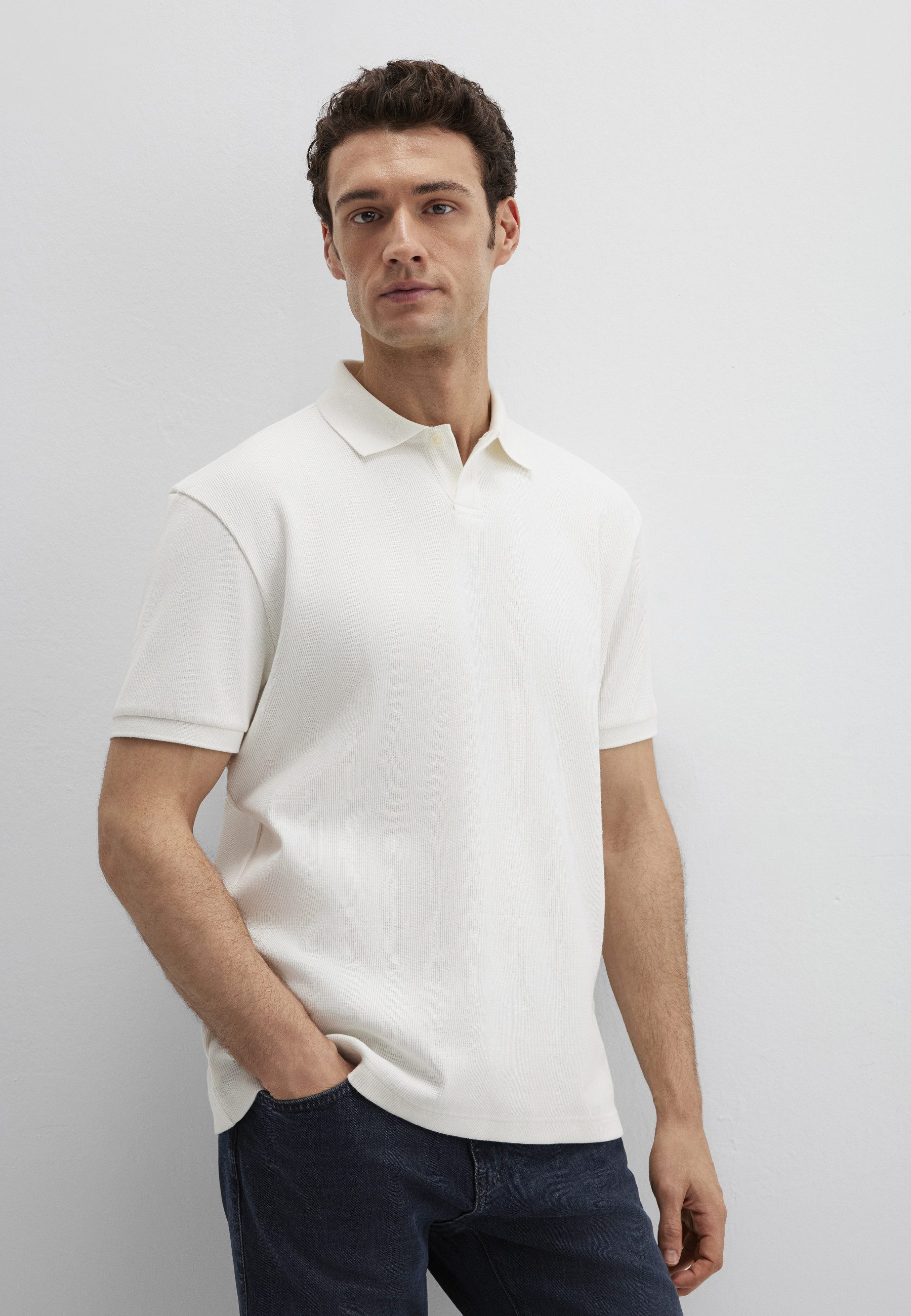 Mavi Poloshirt POLO NECK TEE Premium Poloshirt