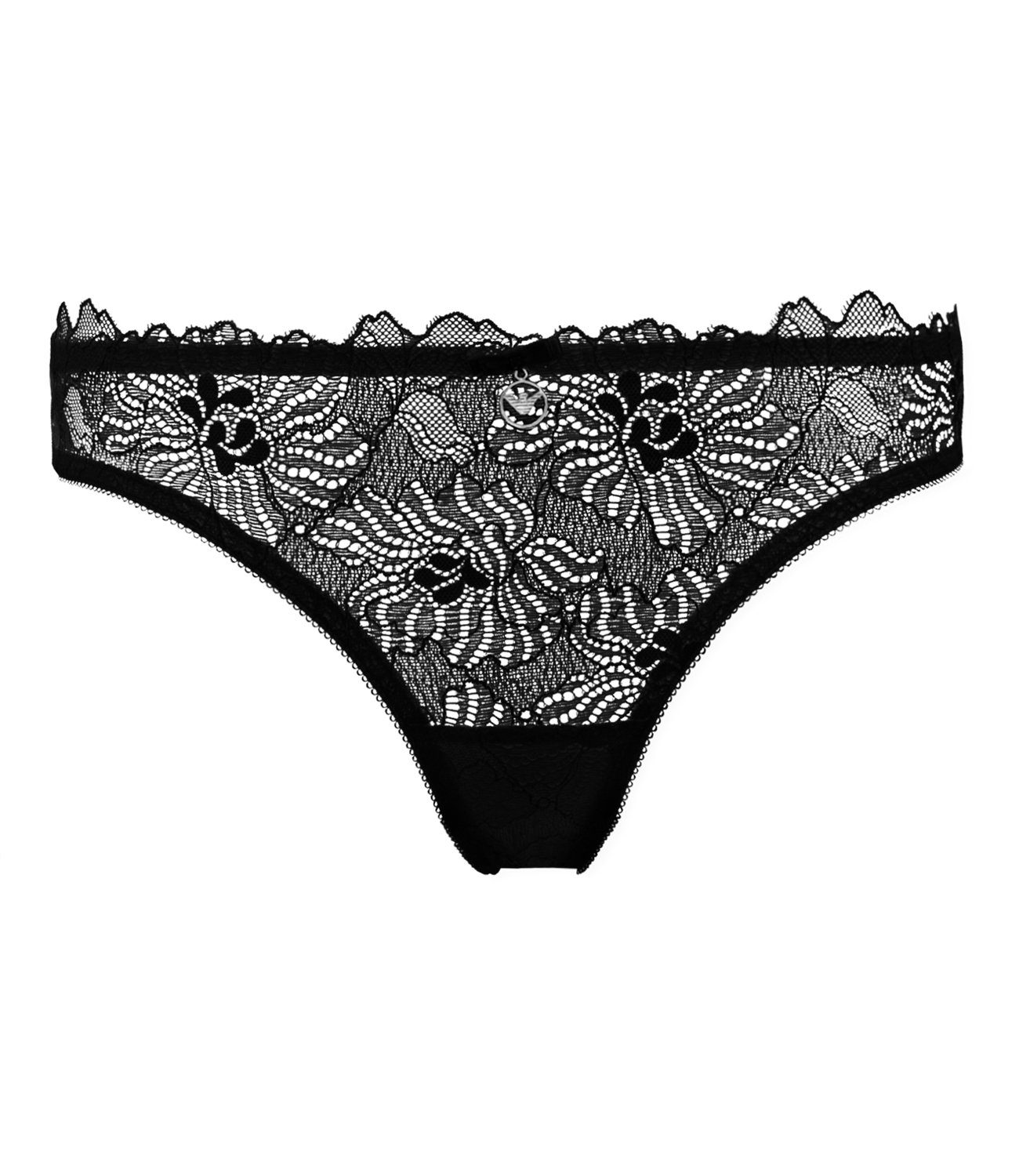 Emporio Armani Tanga Seduction Lace (1-St) mit feiner Spitze