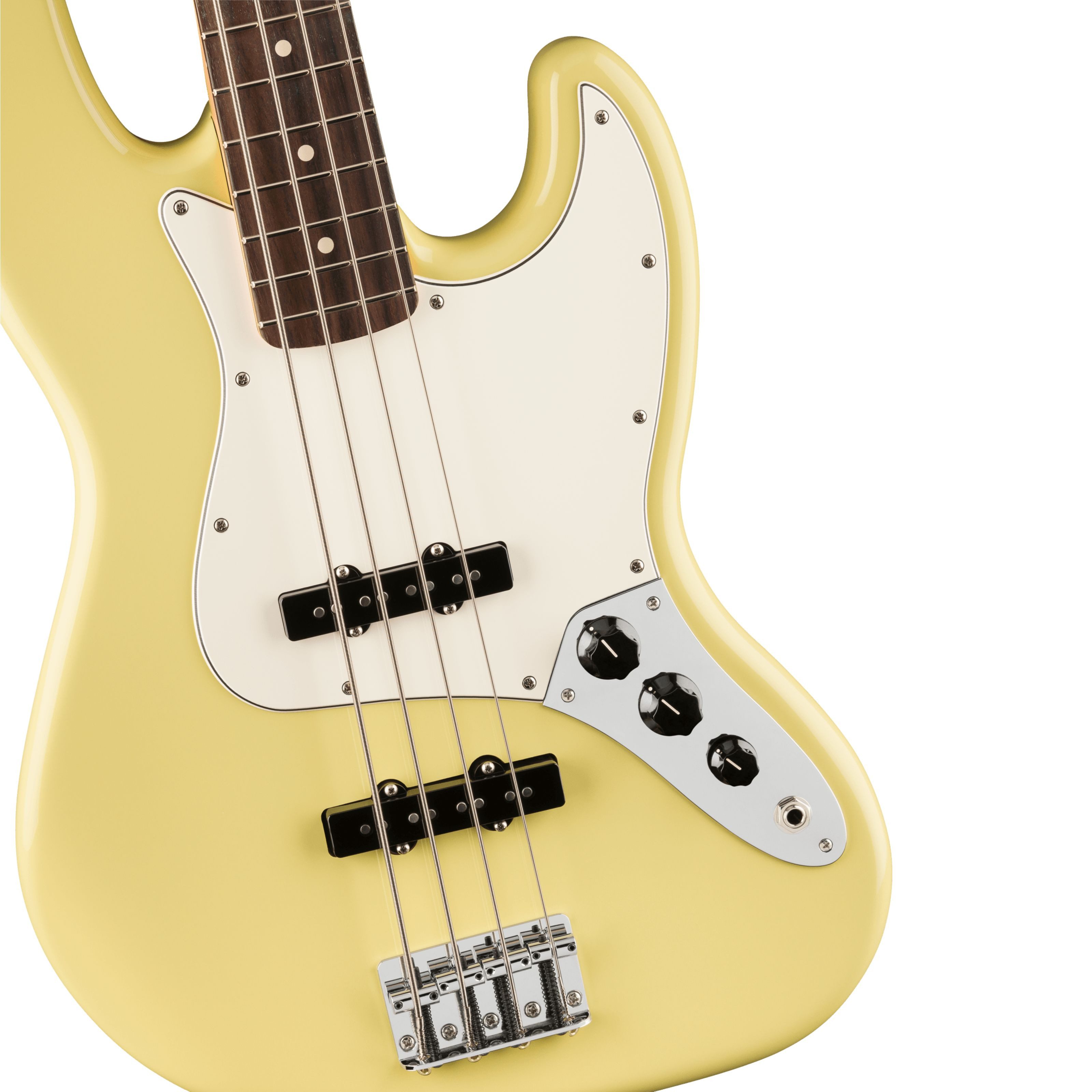 Fender E-Bass, E-Bässe, 4-Saiter E-Bässe, Player II Jazz Bass RW Hialeah Yellow - E-Bass