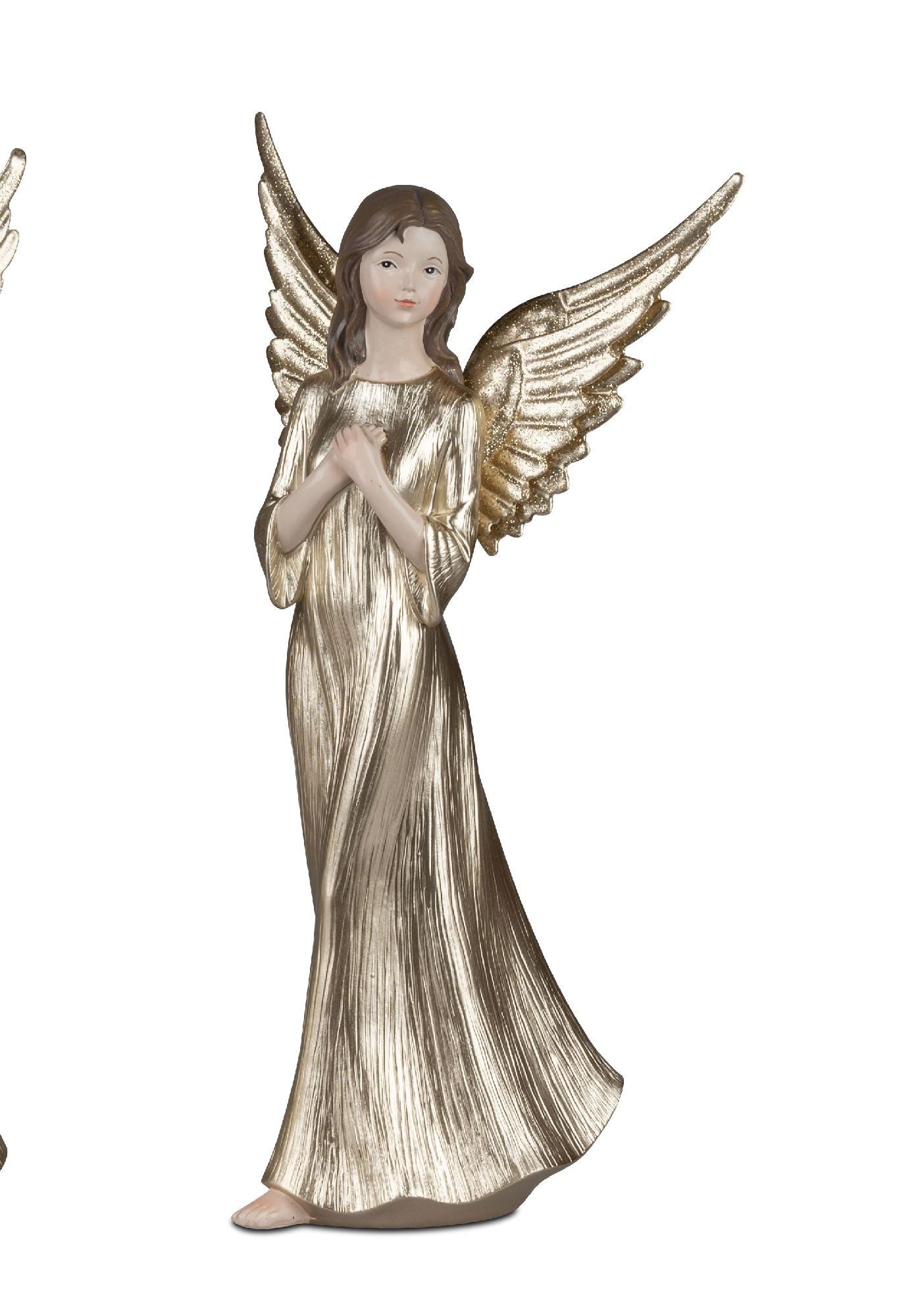 formano Dekofigur Klassik, Höhe: 30cm, Farbe: Gold, Motiv: Engel
