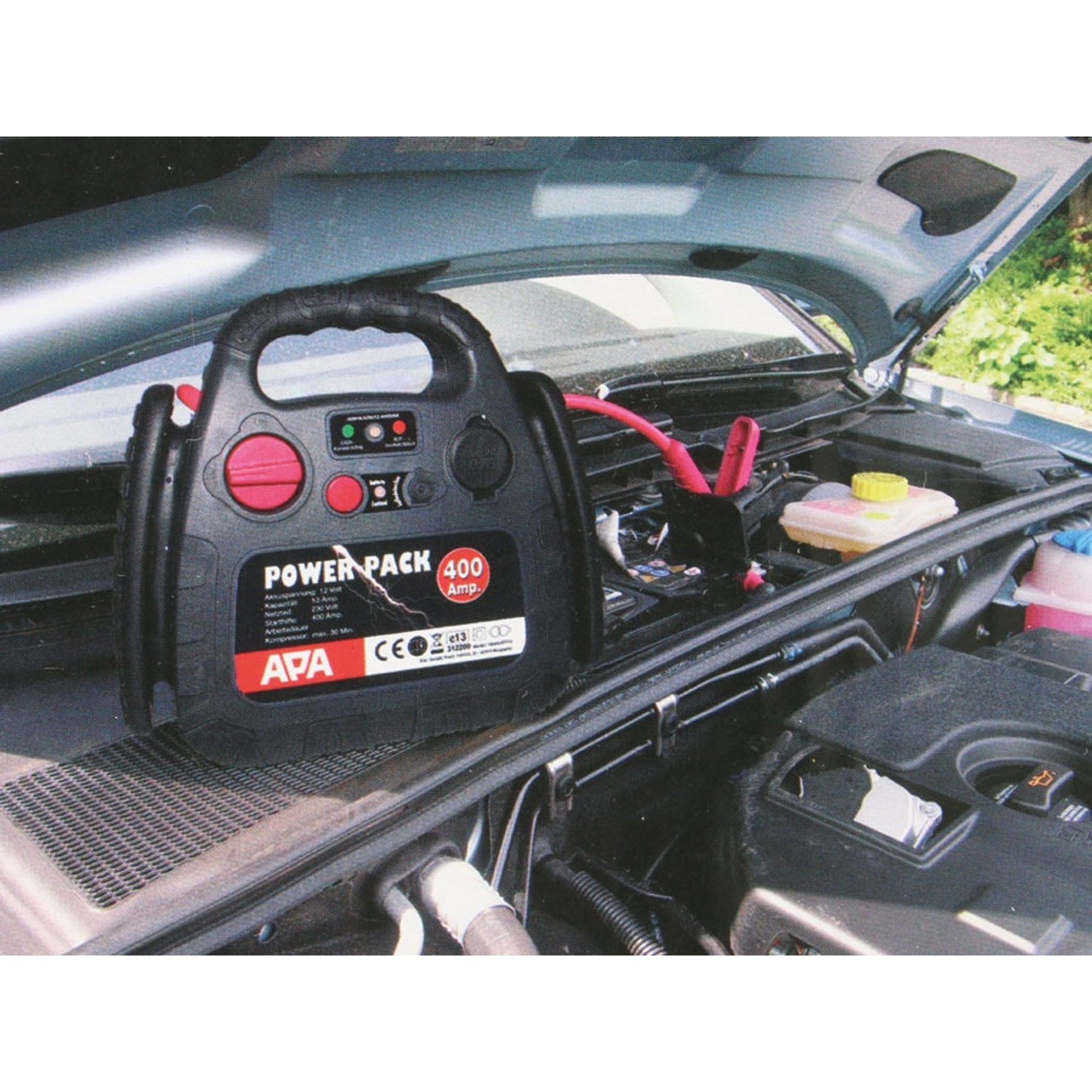 APA Jump Starter 16540, 500 A, incl. 18 bar compressor