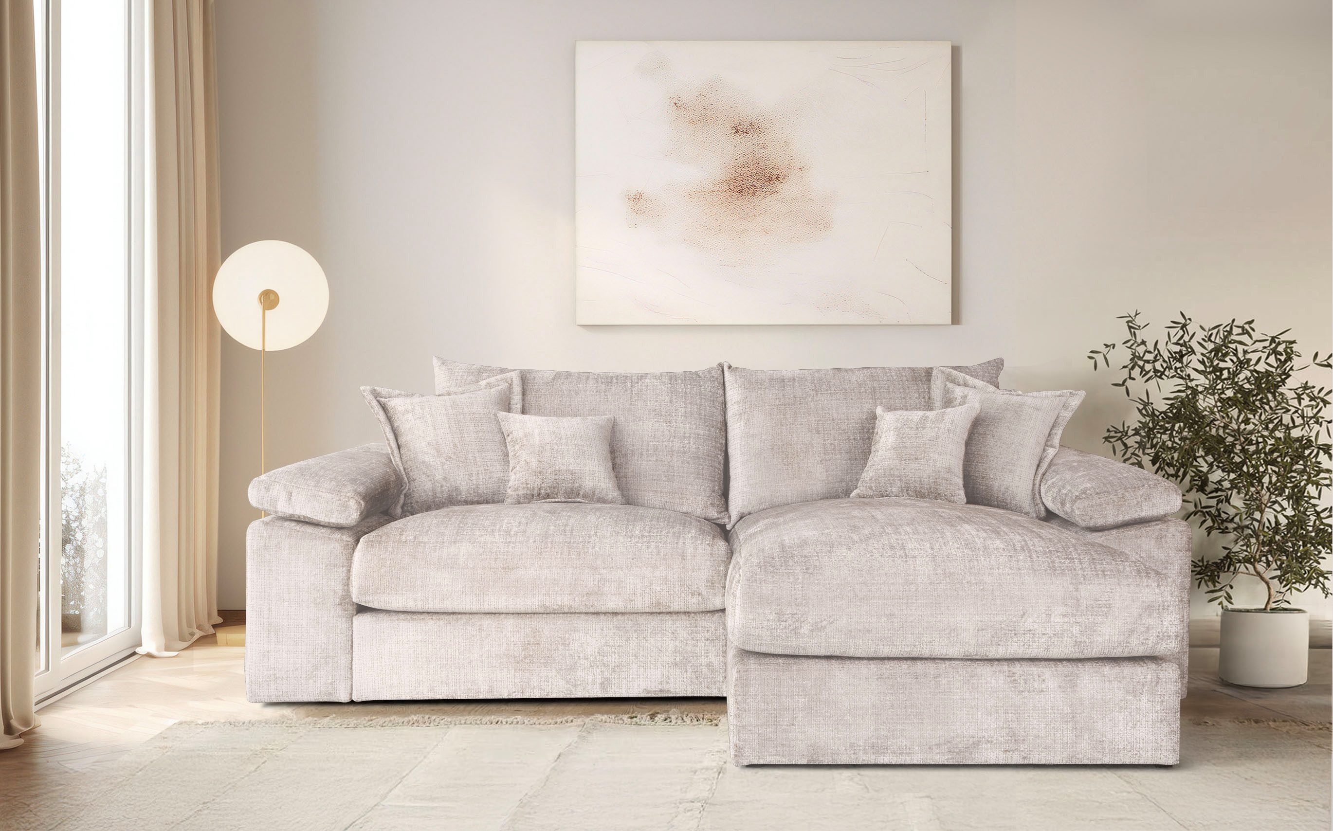 Home affaire Ecksofa Soft&Cosy XL L-Form günstig online kaufen