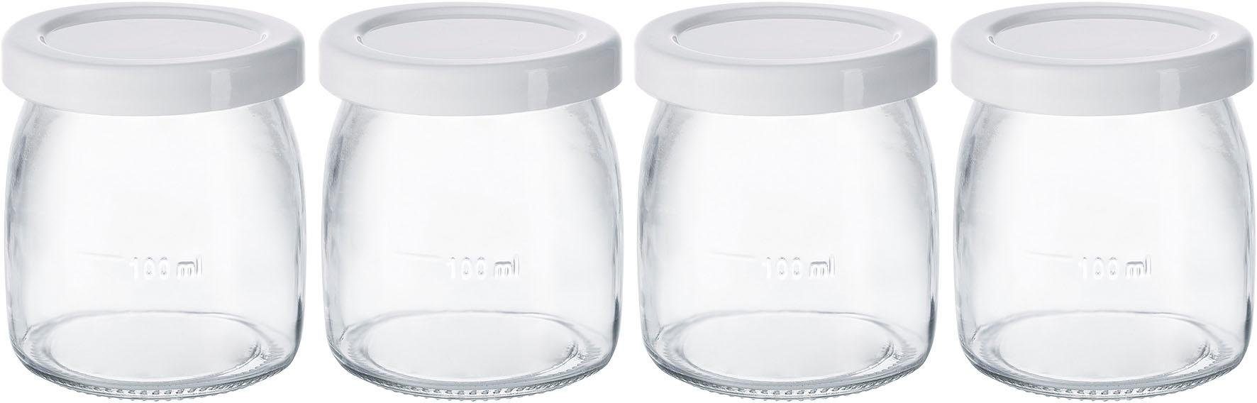 Steba Portionsbehälter, JM Joghurtbereiter 8 3, je 180 ml
