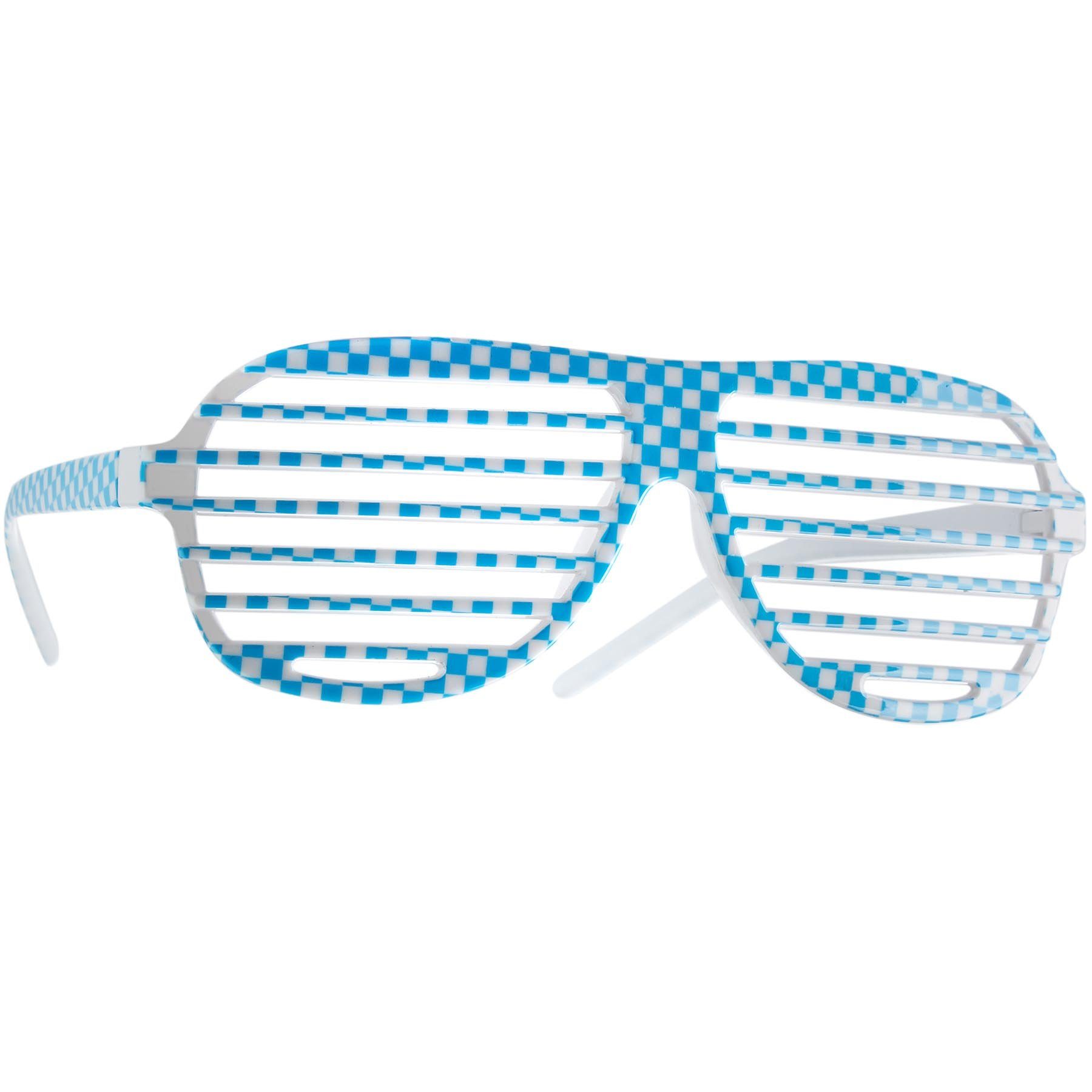 dressforfun Kostüm Party-Gitterbrille, Partybrille in Einheitsgröße