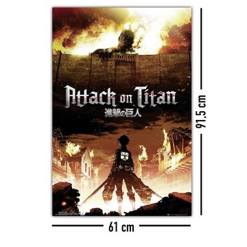 GB eye Poster Attack On Titan Poster Manga / Anime 61 x 91,5 cm