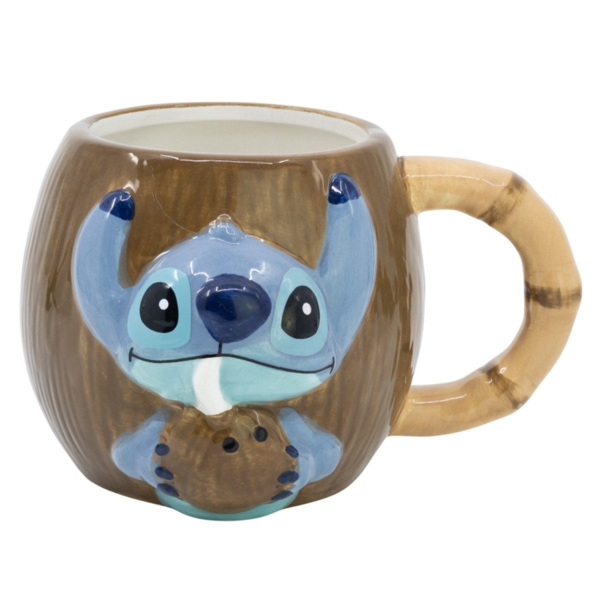 Lilo & Stitch Tasse 3D Tasse 420 ml Keramikbecher in Geschenkbox mit Charakterdesign, 1-tlg.