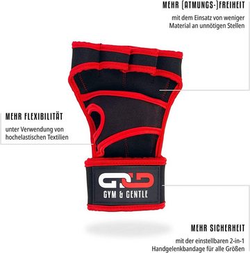 Gym & Gentle Multisporthandschuhe Fitnesshandschuhe mit Handgelenkstütze für Männer und Frauen geringes Gewicht