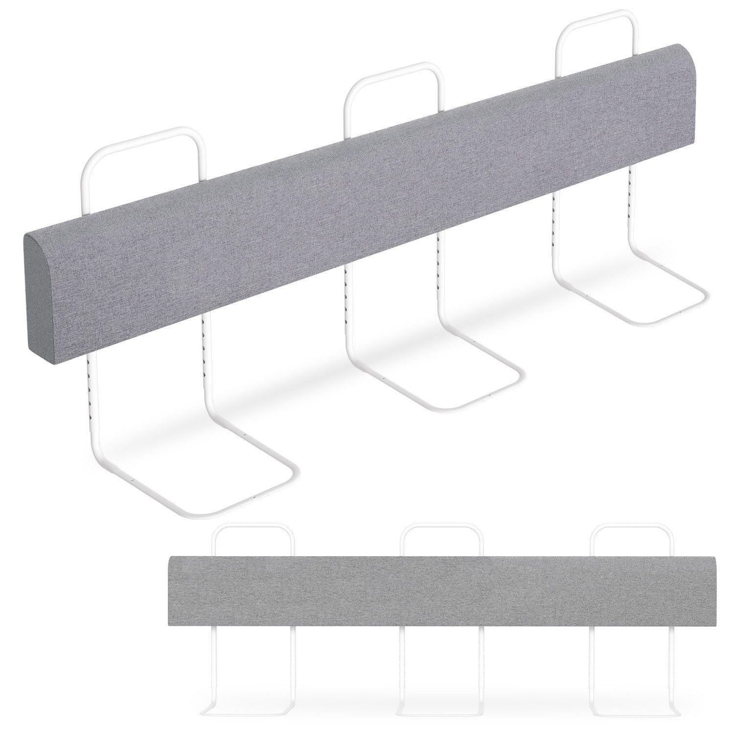 Clanmacy Bettschutzgitter Rausfallschutz Bett 5-Loch Höhenverstellbar Bettg günstig online kaufen