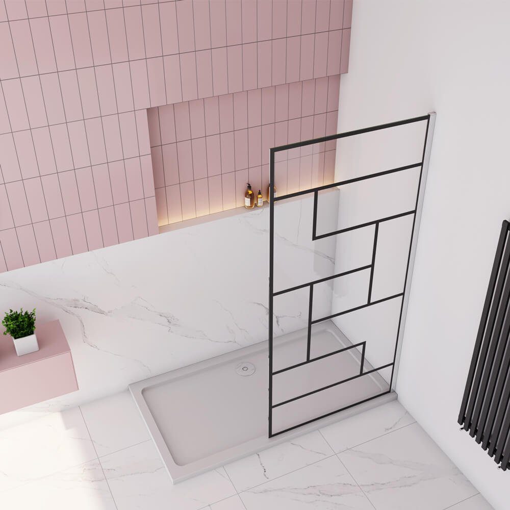 duschspa Duschwand 200cm Walk in Dusche Duschtrennwand Duschwand Glaswand, günstig online kaufen