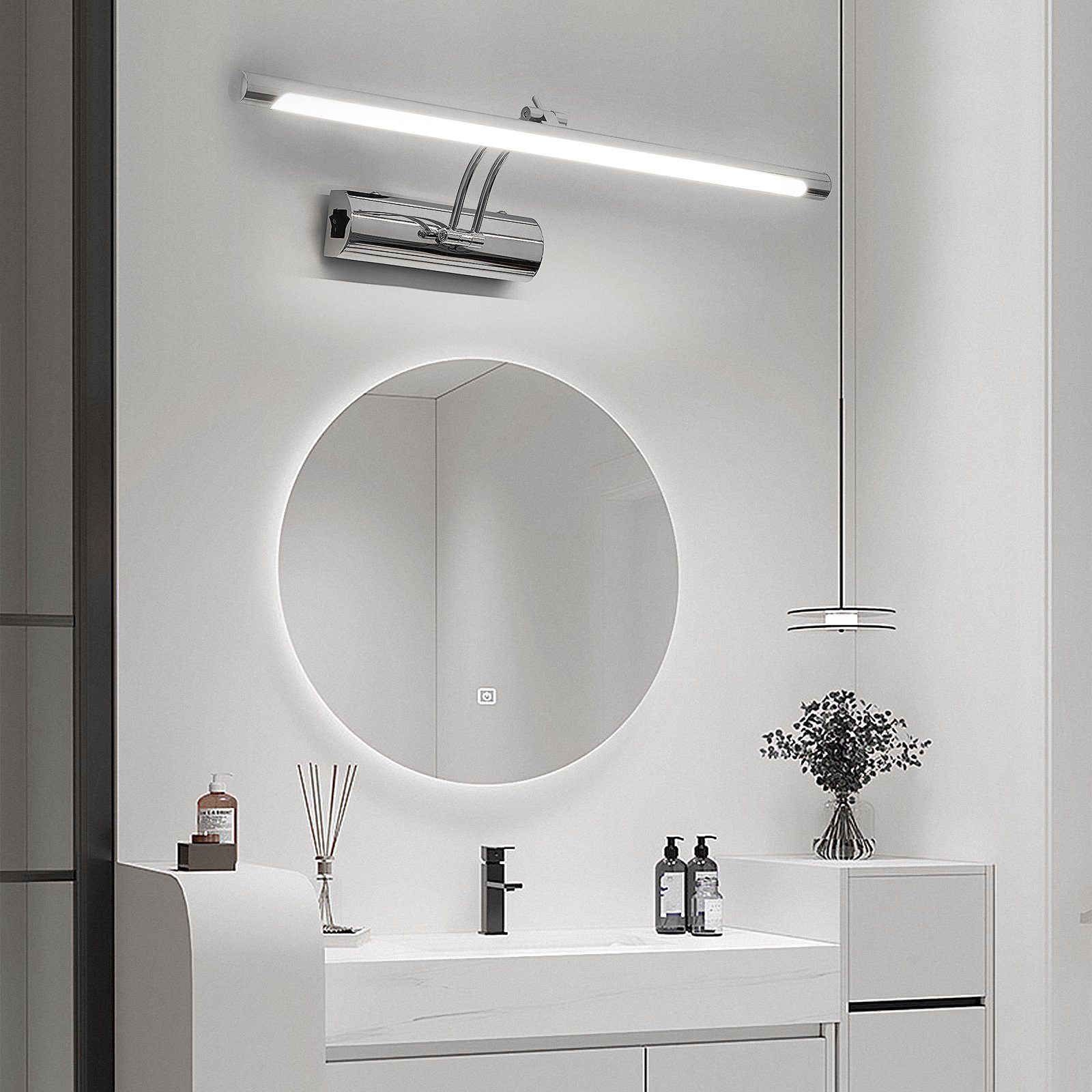 oyajia LED Spiegelleuchte LED Spiegelleuchte 55cm günstig online kaufen
