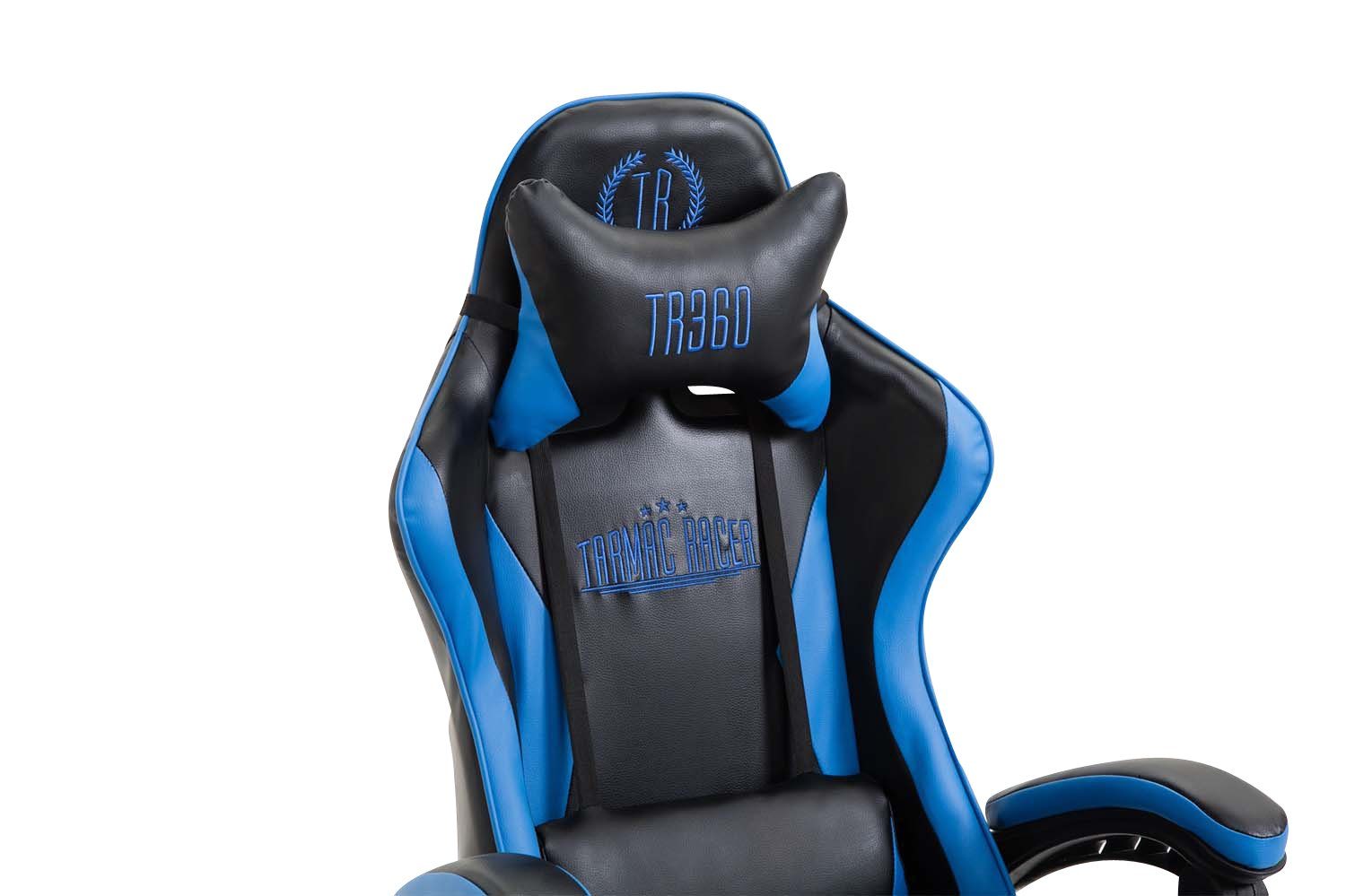 höhenverstellbar Kunstleder, CLP schwarz/blau Gaming drehbar Ignite Chair und