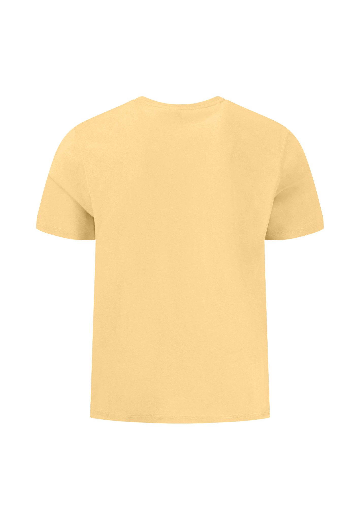 FYNCH-HATTON T-Shirt normale Passform, Kurzarm, hüftbedeckende Länge, aus Baumwolle