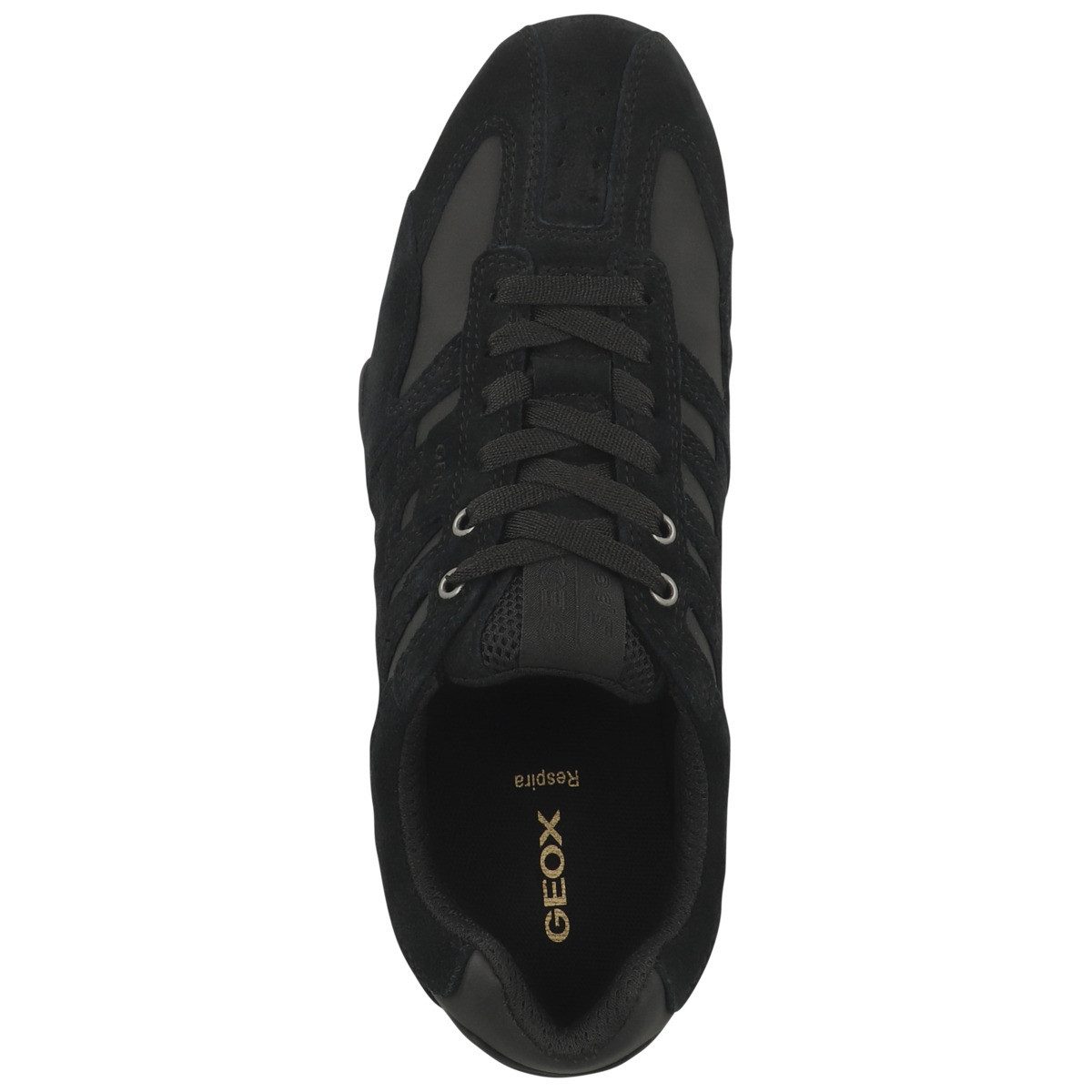 Geox U Snake K Herren Sneaker Turnschuhe, Sportschuhe, Freizeitschuhe, Halbschuhe, Schnürschuhe